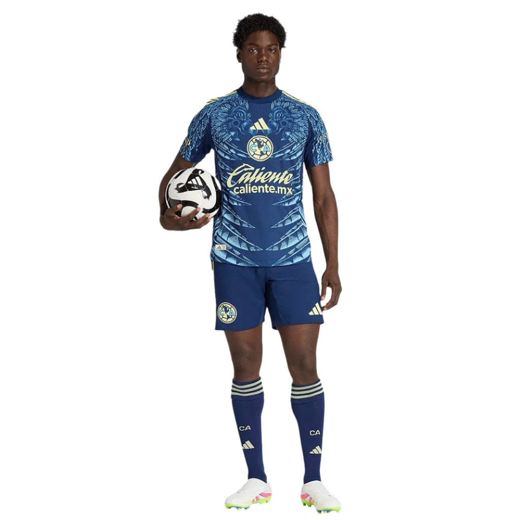 adidas B. Rodriguez Men's Club América 25/26 Authentic Away Jersey (Blue)
