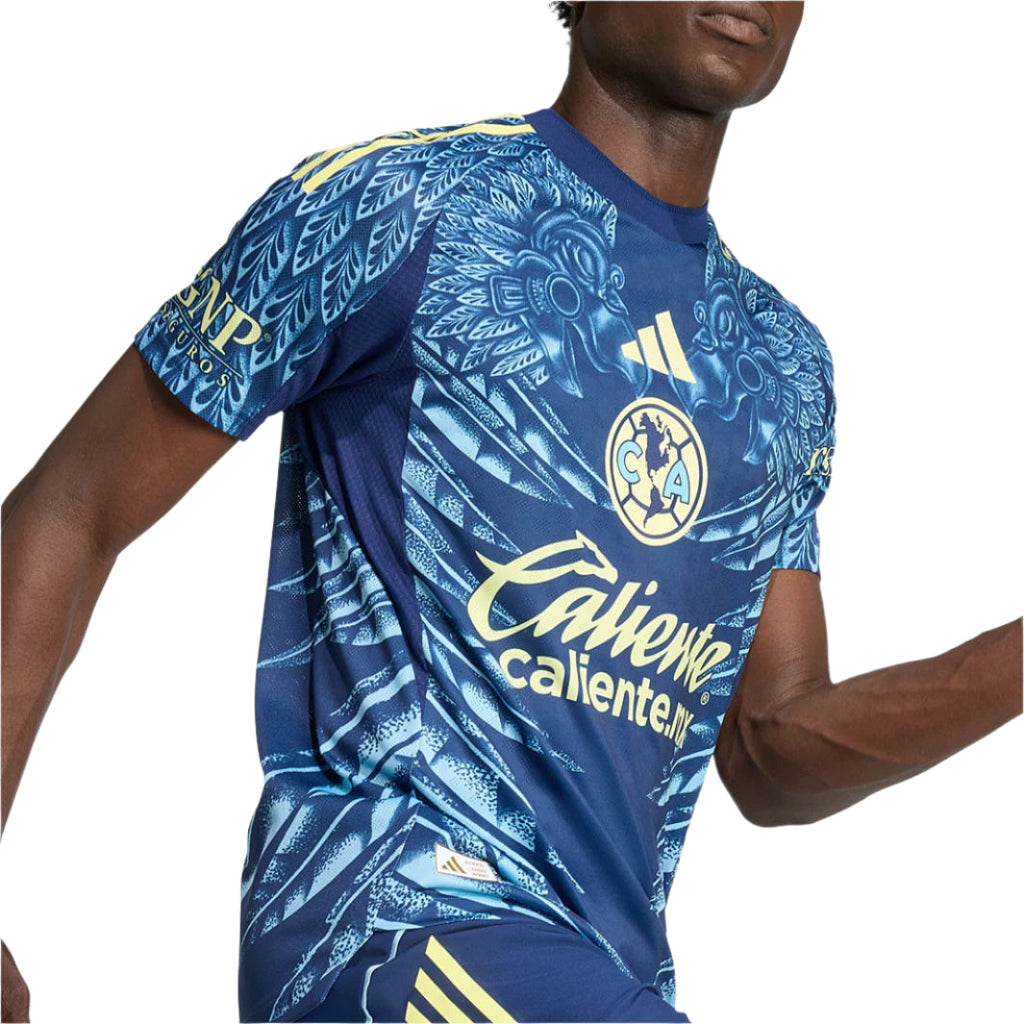 adidas Men's Club América 25/26 Authentic Away Jersey (Blue)