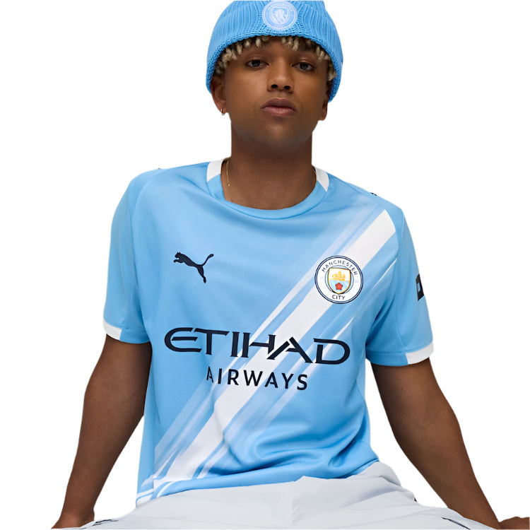 Puma Manchester City Home Jersey 25/26 (Team Light Blue/Puma White)