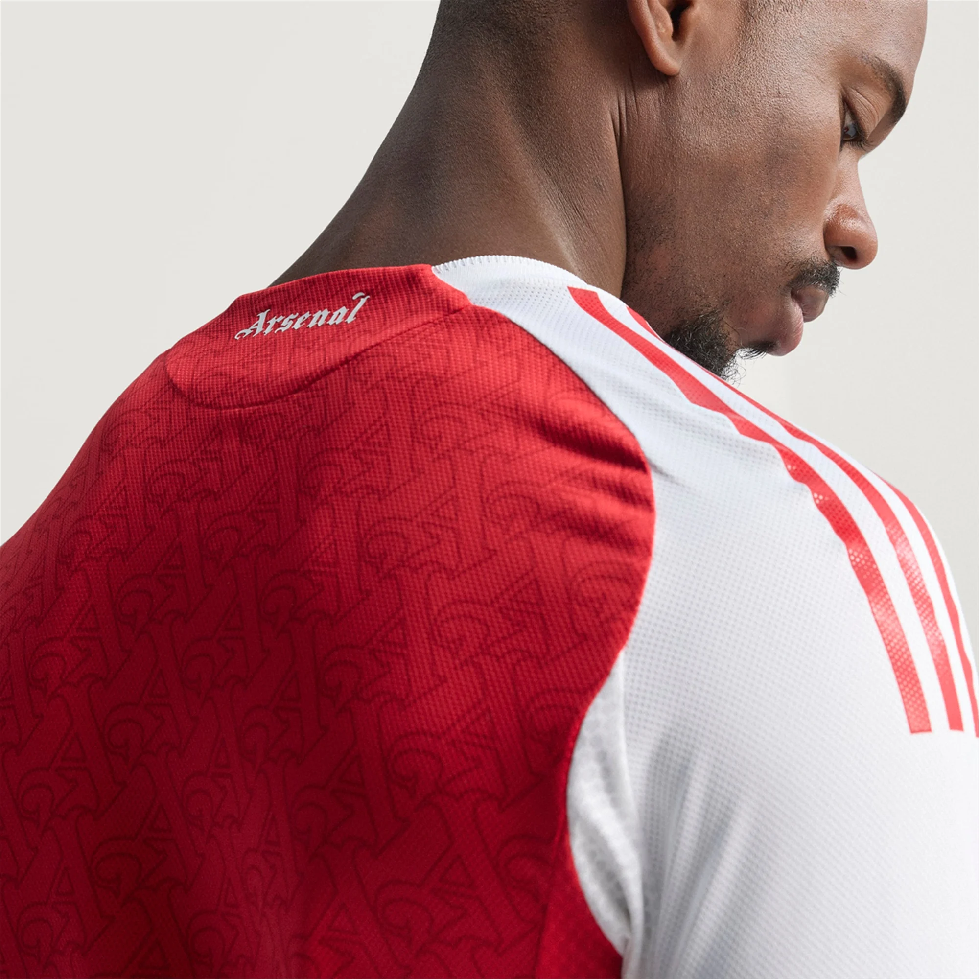 adidas Martin Odegaard Arsenal FC Authentic Home Jersey 25/26 w/ EPL Patch (Better Scarlet/White
