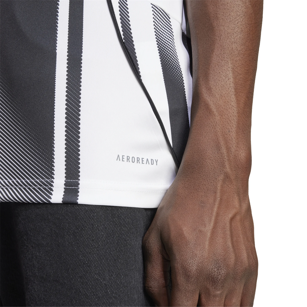adidas Juventus Gatti Home Jersey w/ Champions League Patches 25/26 (White/Black/Pink)