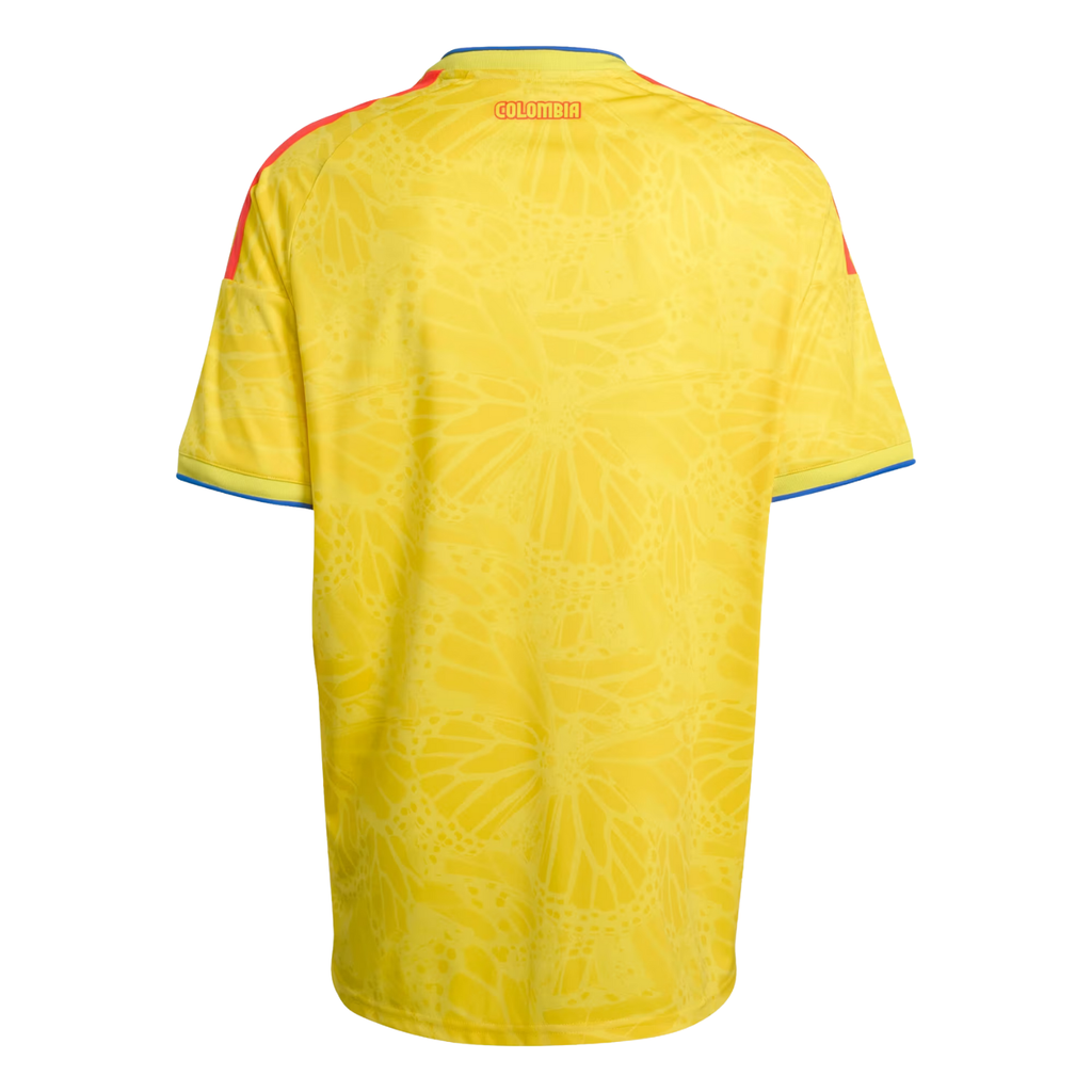 adidas Men's Arias Colombia 2026 Home Jersey (Impact Yellow)