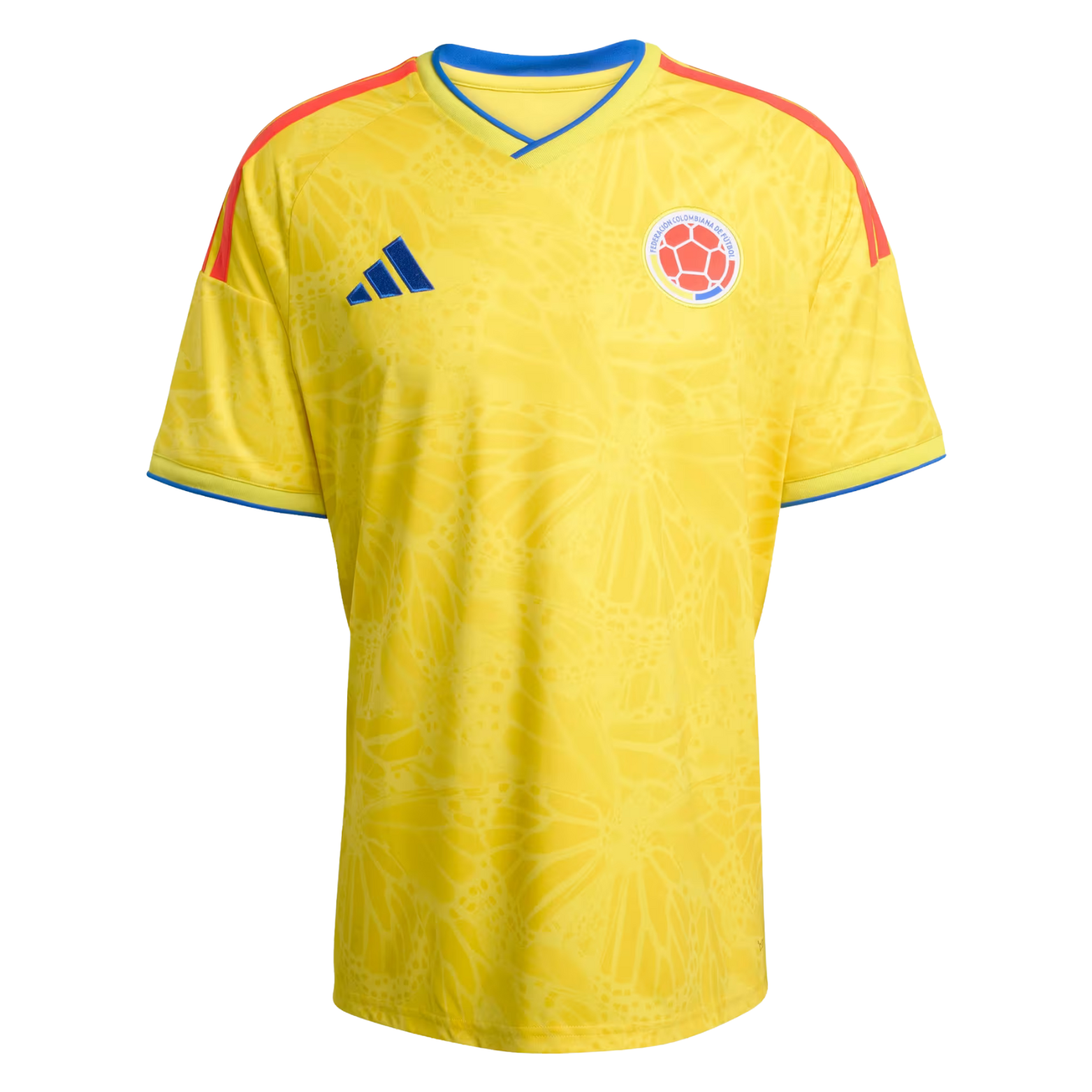 adidas Men's Borre Colombia 2026 Home Jersey (Impact Yellow)