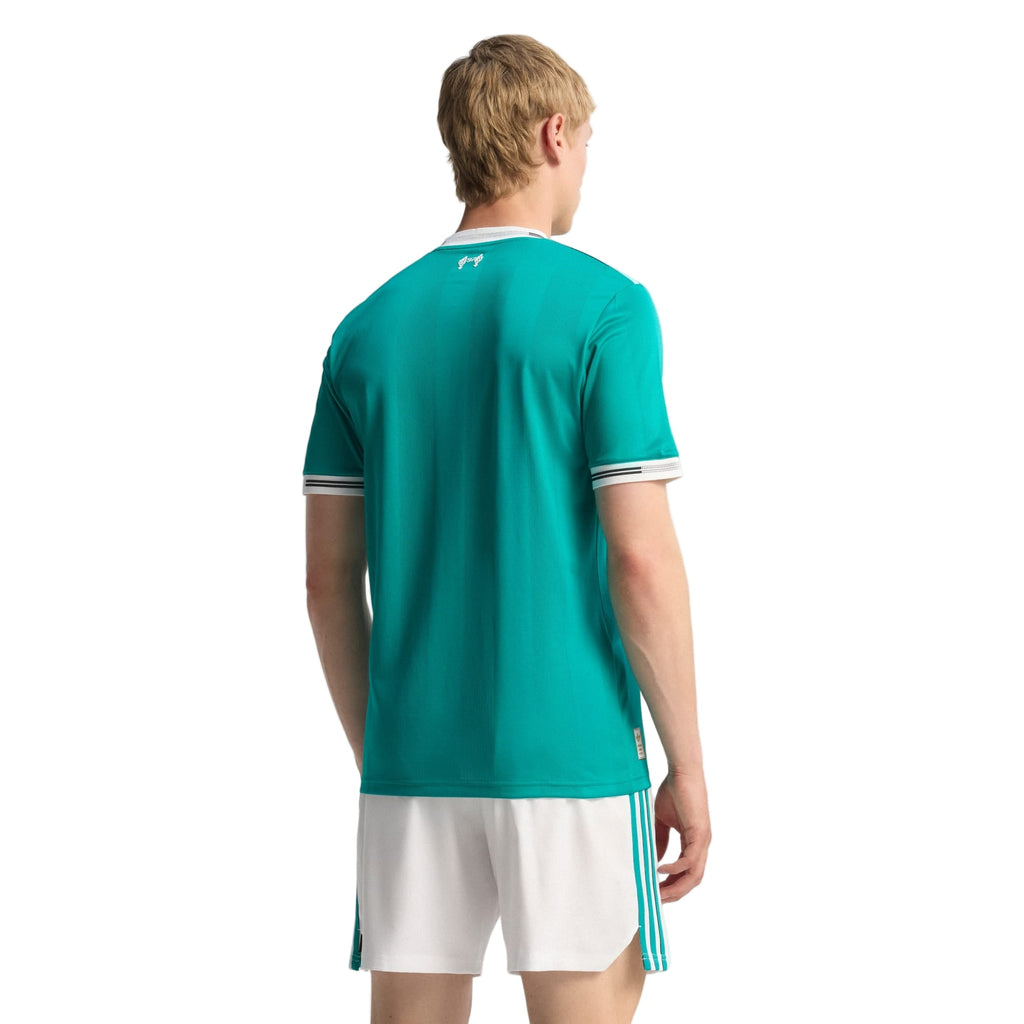 adidas Liverpool FC Authentic Hugo Ekitike Third Jersey w/ EPL + No Room For Racism Patches 25/26 (Sea Green)