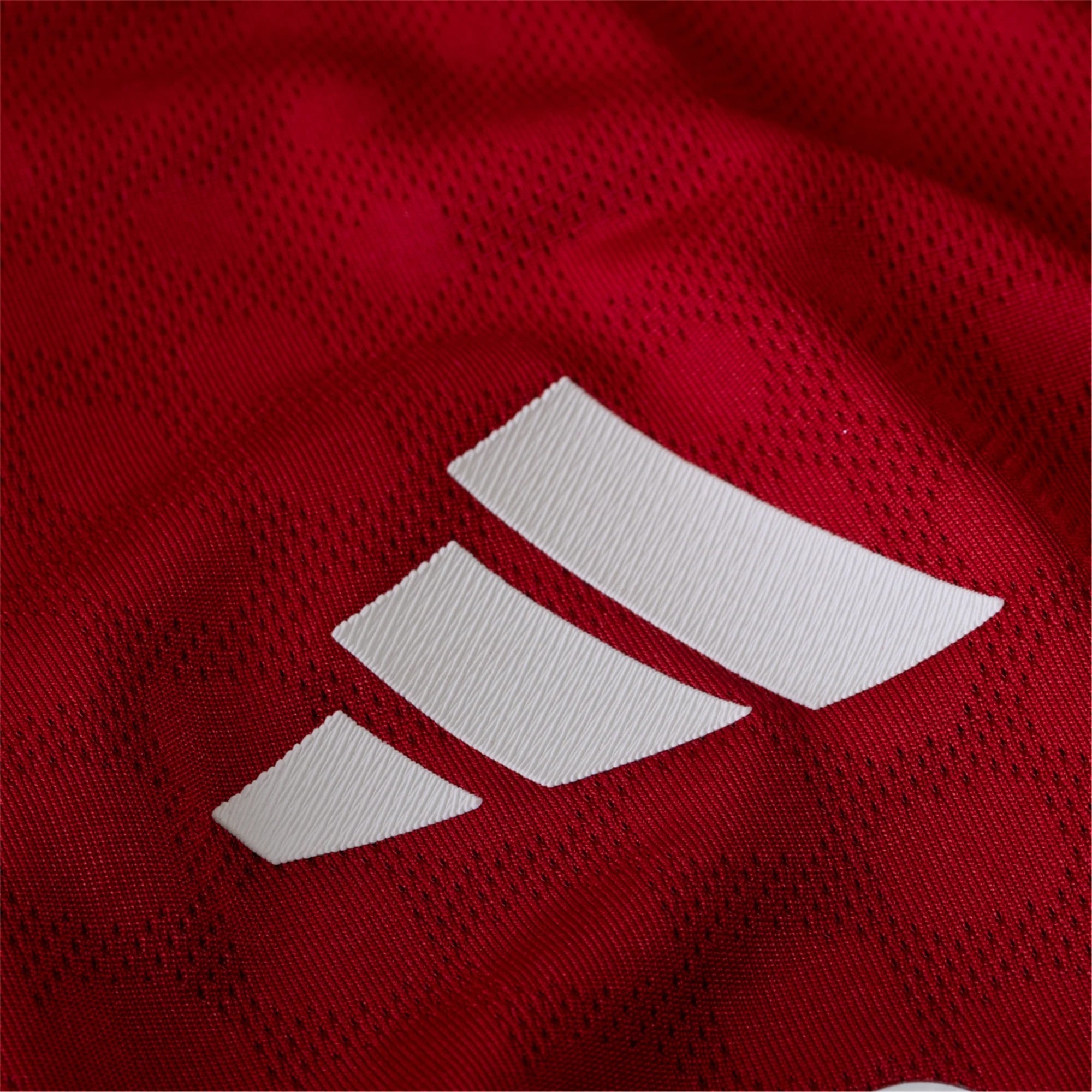 adidas Men's Liverpool FC Authentic Home Jersey 25/26 w/ Champions League Patches (Strawberry Red)