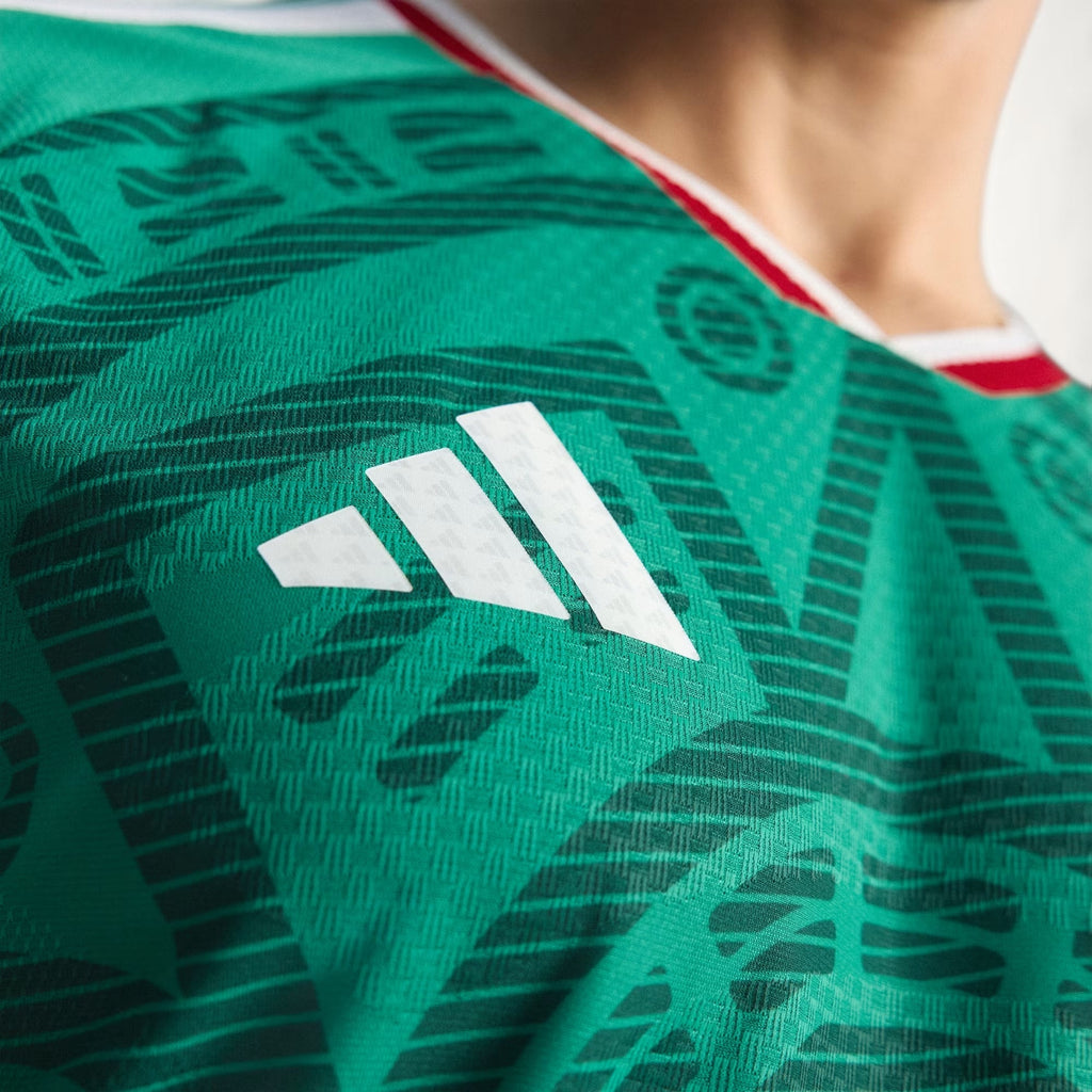 adidas Men's Mexico Authentic Home 2026 World Cup Jersey (Bold Green)