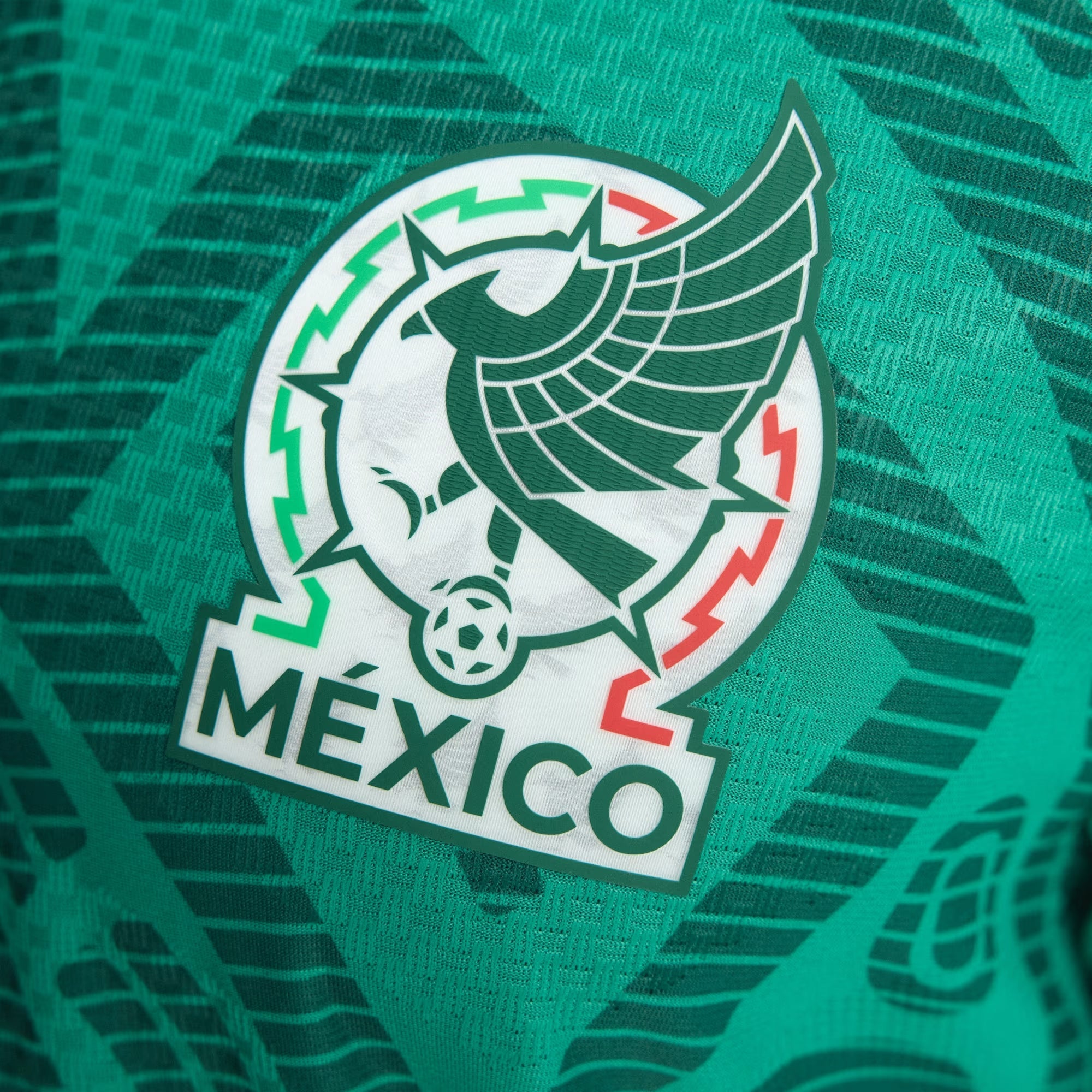 adidas Men's H. Lozano Mexico Authentic Home 2026 World Cup Jersey (Bold Green)