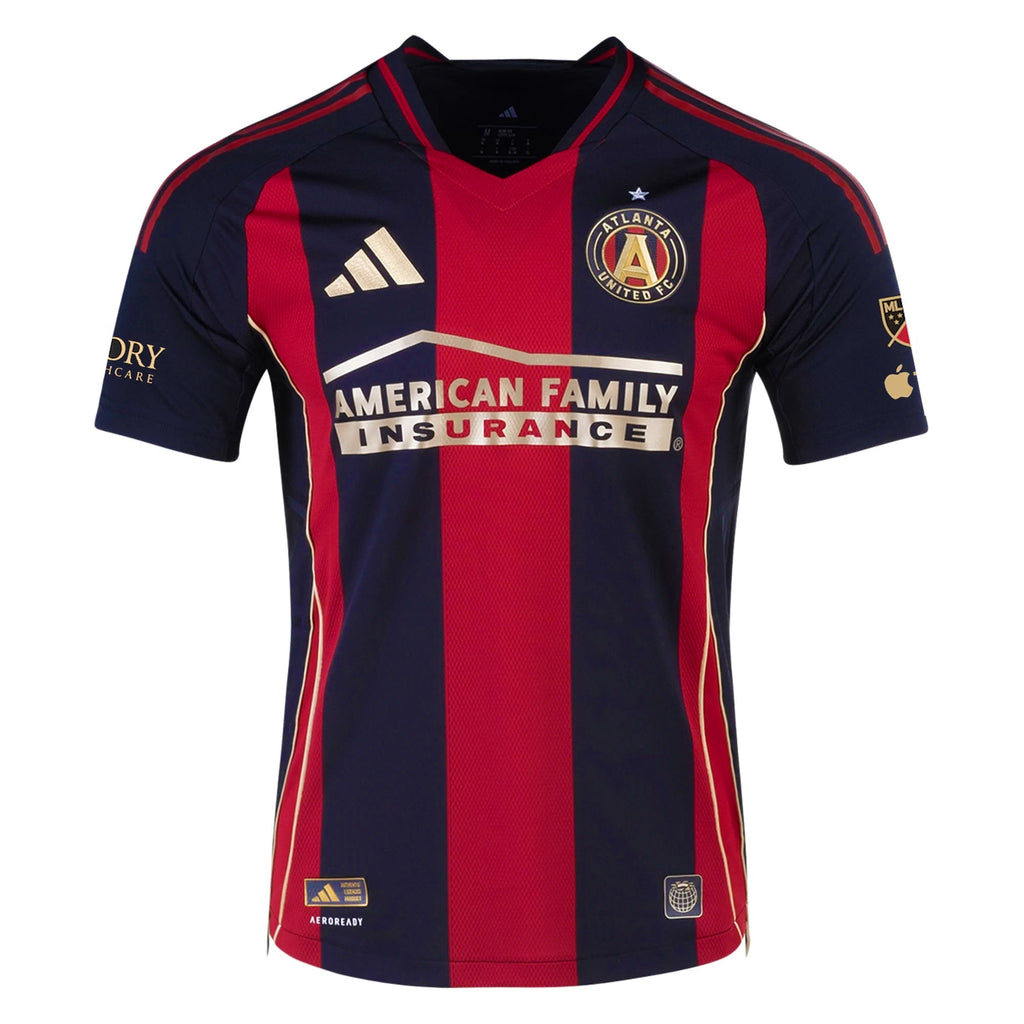 Atlanta United Brad Guzan 25/26 Home Jersey (Red/Black) - w/ MLS Patches