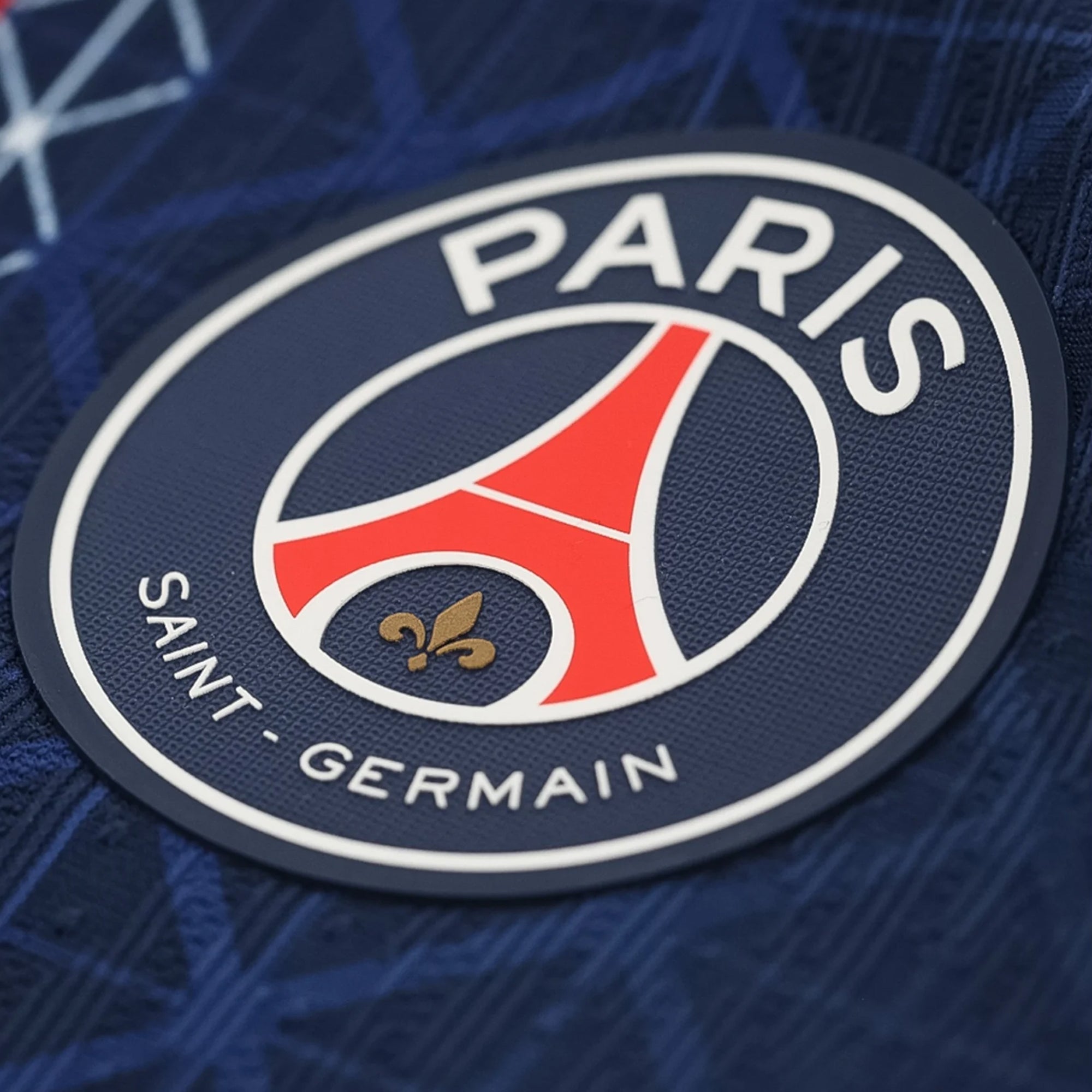 Nike Men's Paris Saint-Germain Authentic Home Jersey 25/26 w/ Champions League Patches (Navy)