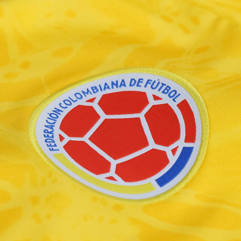 adidas Men's Lucumi Colombia 2026 Home Jersey (Impact Yellow)