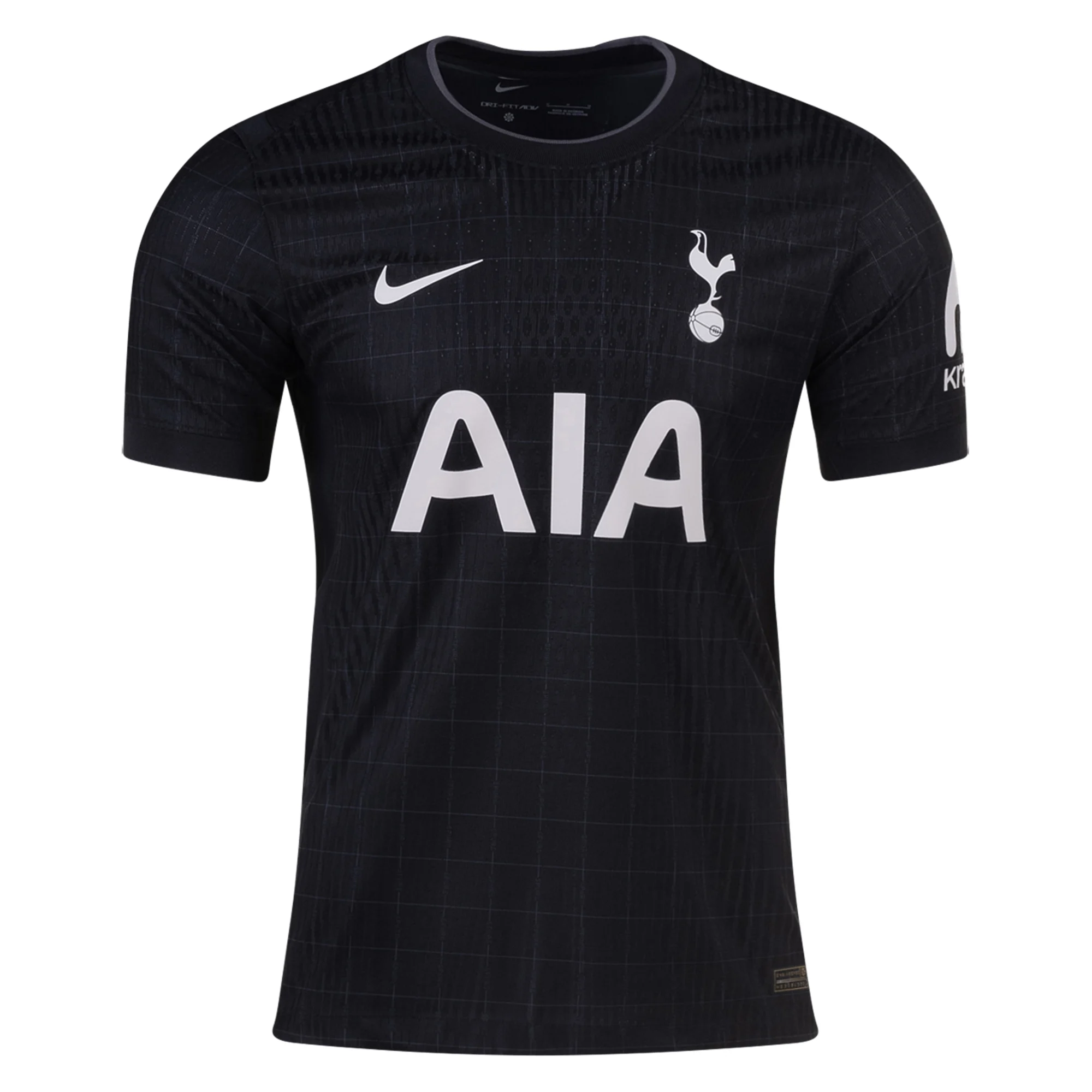 Nike Spence Tottenham Hotspur Authentic Away Jersey 25/26 w/ EPL Patch (Black/Iron)