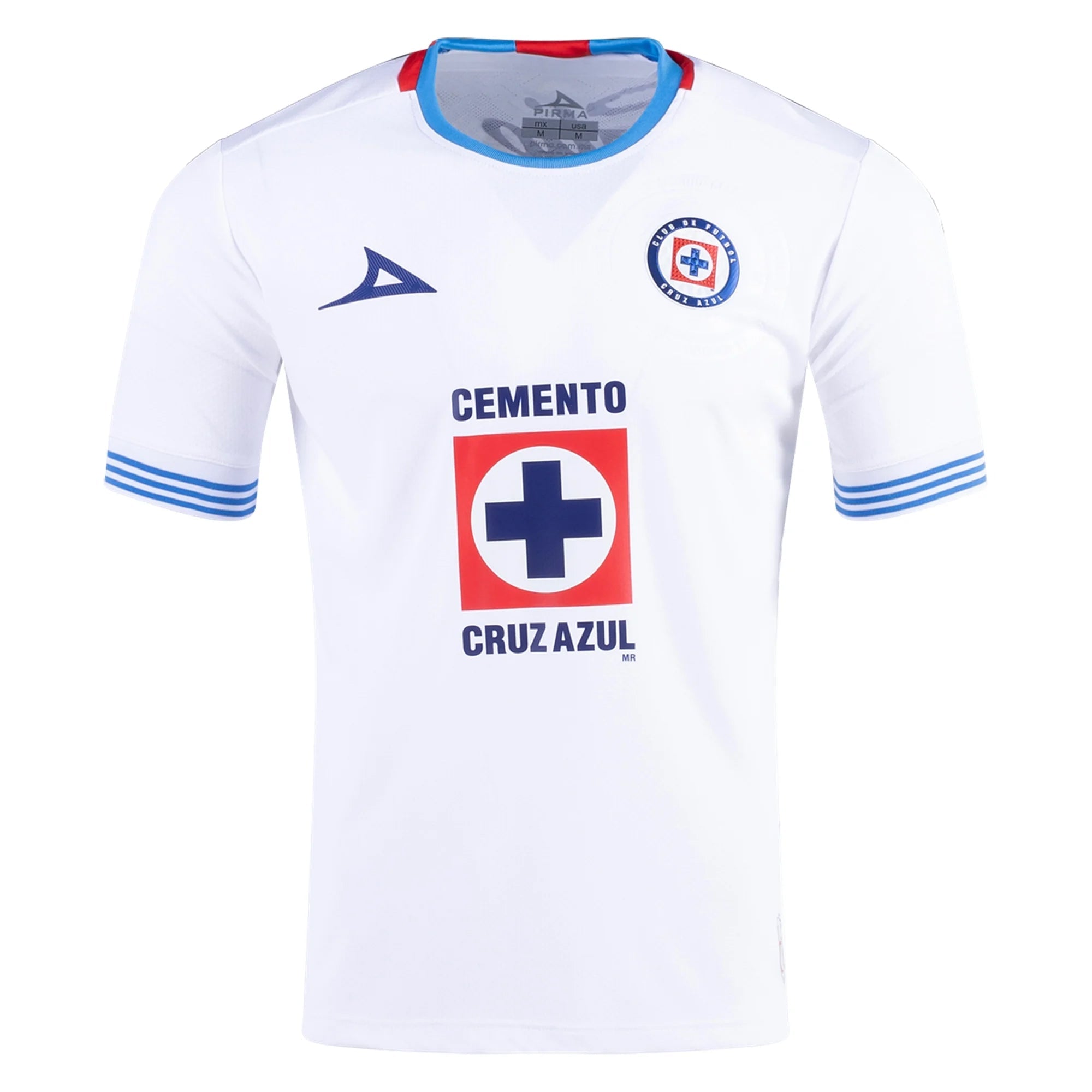 Pirma Amaury Morales Cruz Azul Away Jersey 24/25 (White/Blue)