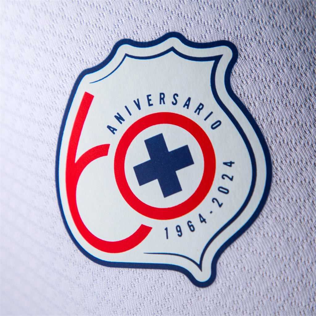 Pirma Angel Sepulveda Cruz Azul Away Jersey 24/25 (White/Blue)