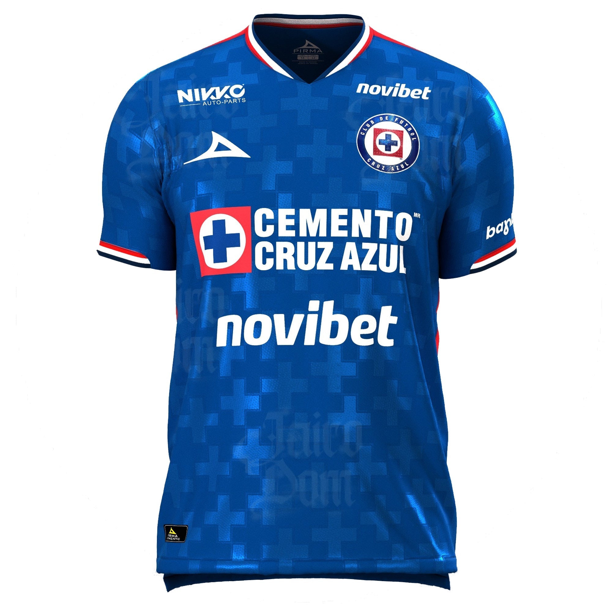 Pirma Men's Erik Lira Cruz Azul Home Jersey 25/26 (Blue)