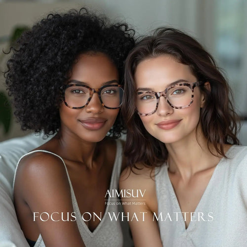 Blue Light Blocking Reading Glasses for Women and Men, Anti-Glare Computer Eyewear with Magnification