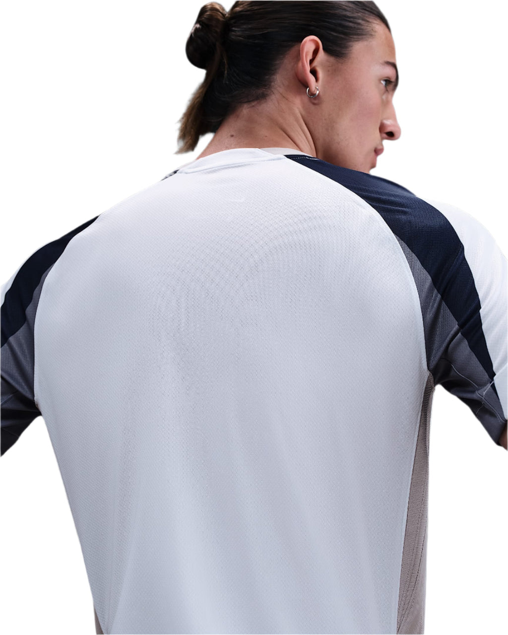 Nike Davies Tottenham Hotspurs Home Jersey w/ EPL + No Room For Racism Patch 25/26 (White/Iron/Binary Blue)