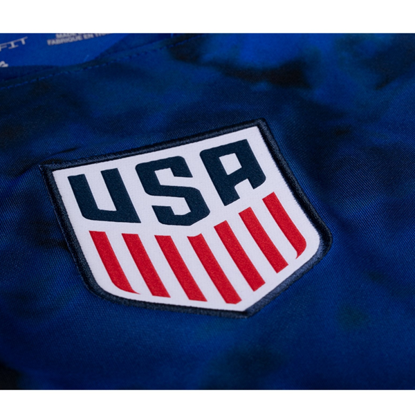 Nike United States Jesus Ferreira Away Jersey 22/23 w/ World Cup 2022 Patches (Bright Blue/White)