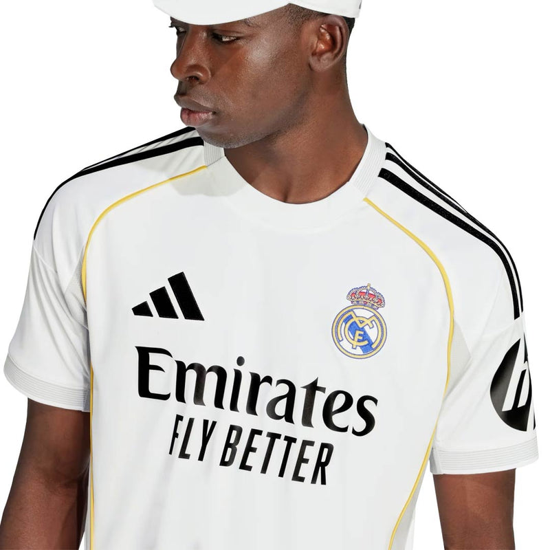 adidas Men's Real Madrid 25/26 Home Jersey (White)