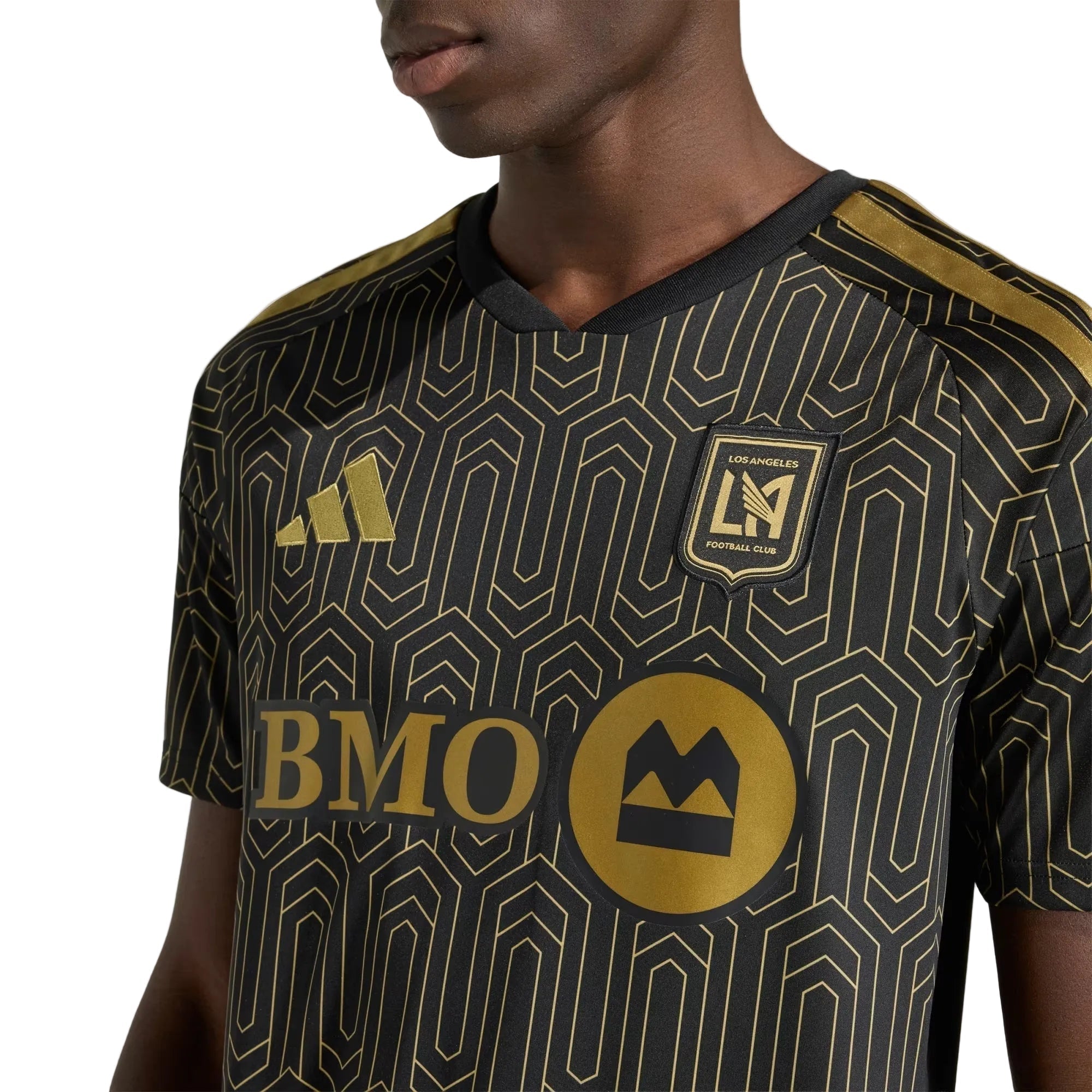 adidas Men's Tafari LAFC Stadium Home Jersey 26/27 (Black/Gold)