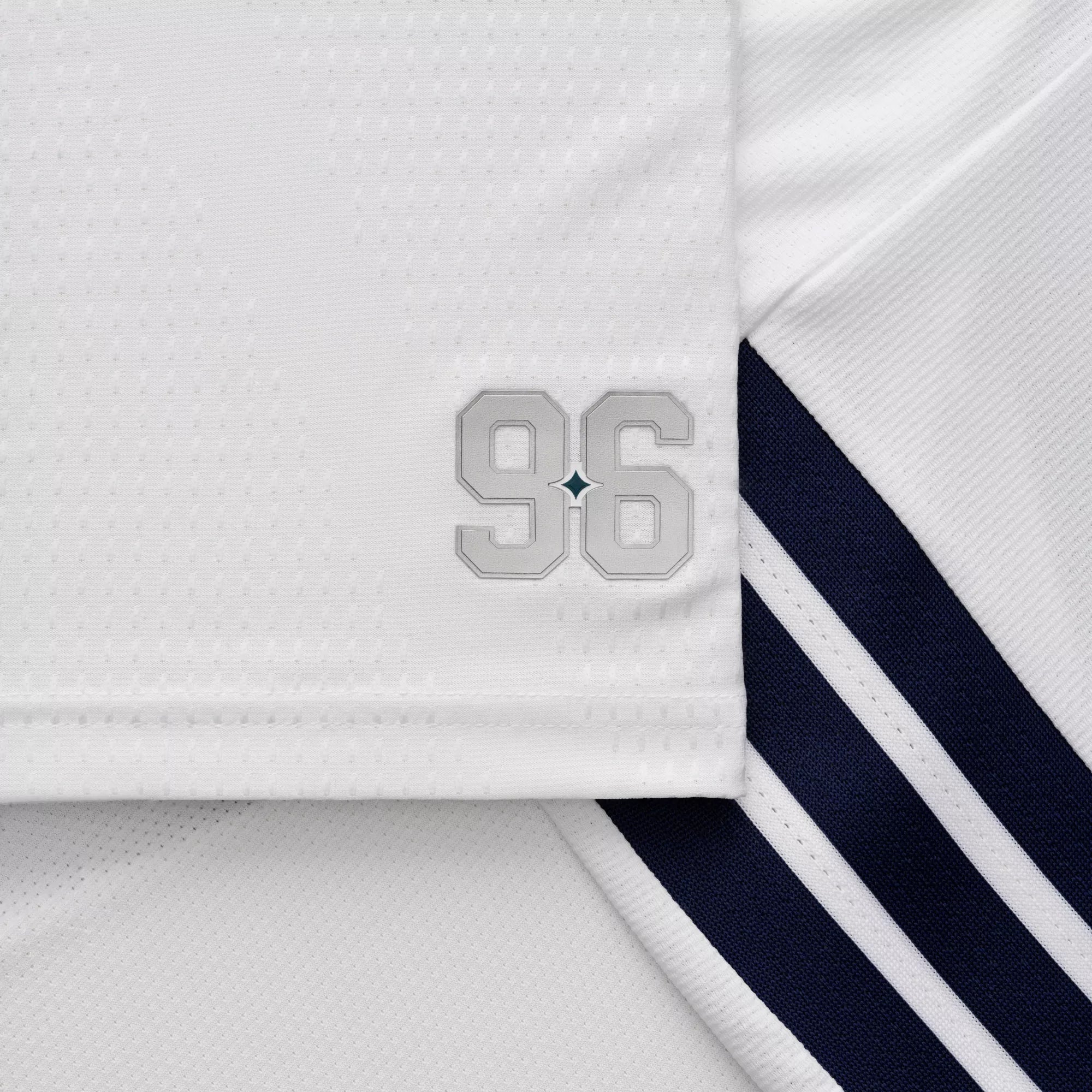 adidas Men's Nelson LA Galaxy Authentic Match Home Jersey 26/27 (White)