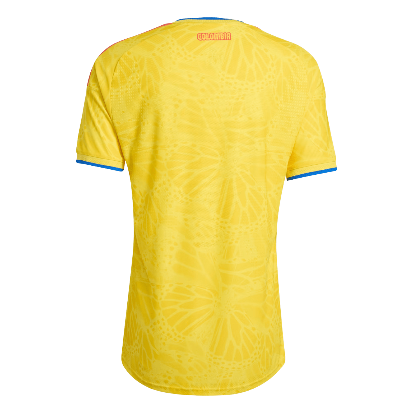 adidas Men's Duran Colombia 2026 Authentic Home Jersey (Impact Yellow)