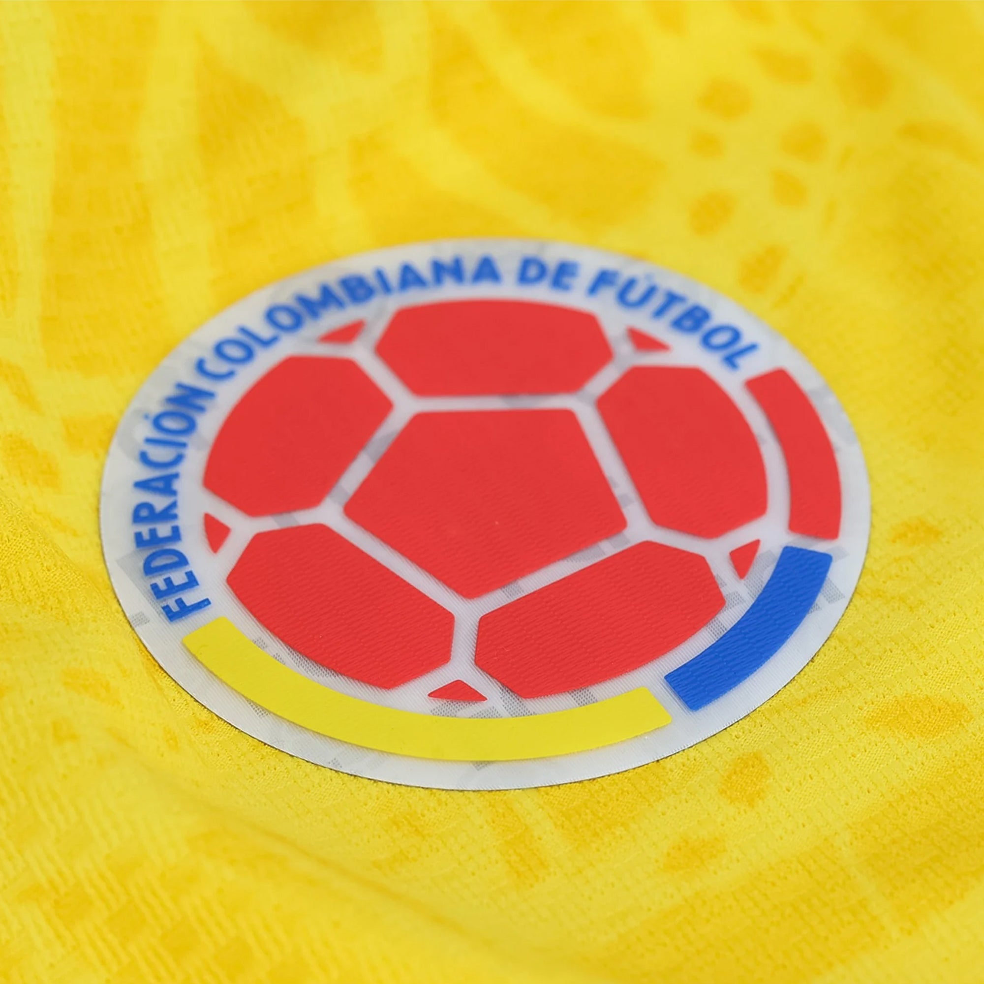 adidas Men's James Rodriguez Colombia 2026 Authentic Home Jersey (Impact Yellow)