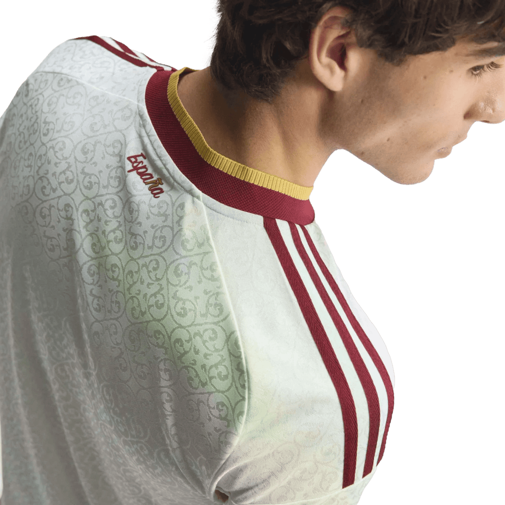 adidas Men's Spain Authentic Rodrigo Away Jersey 2026 (White)