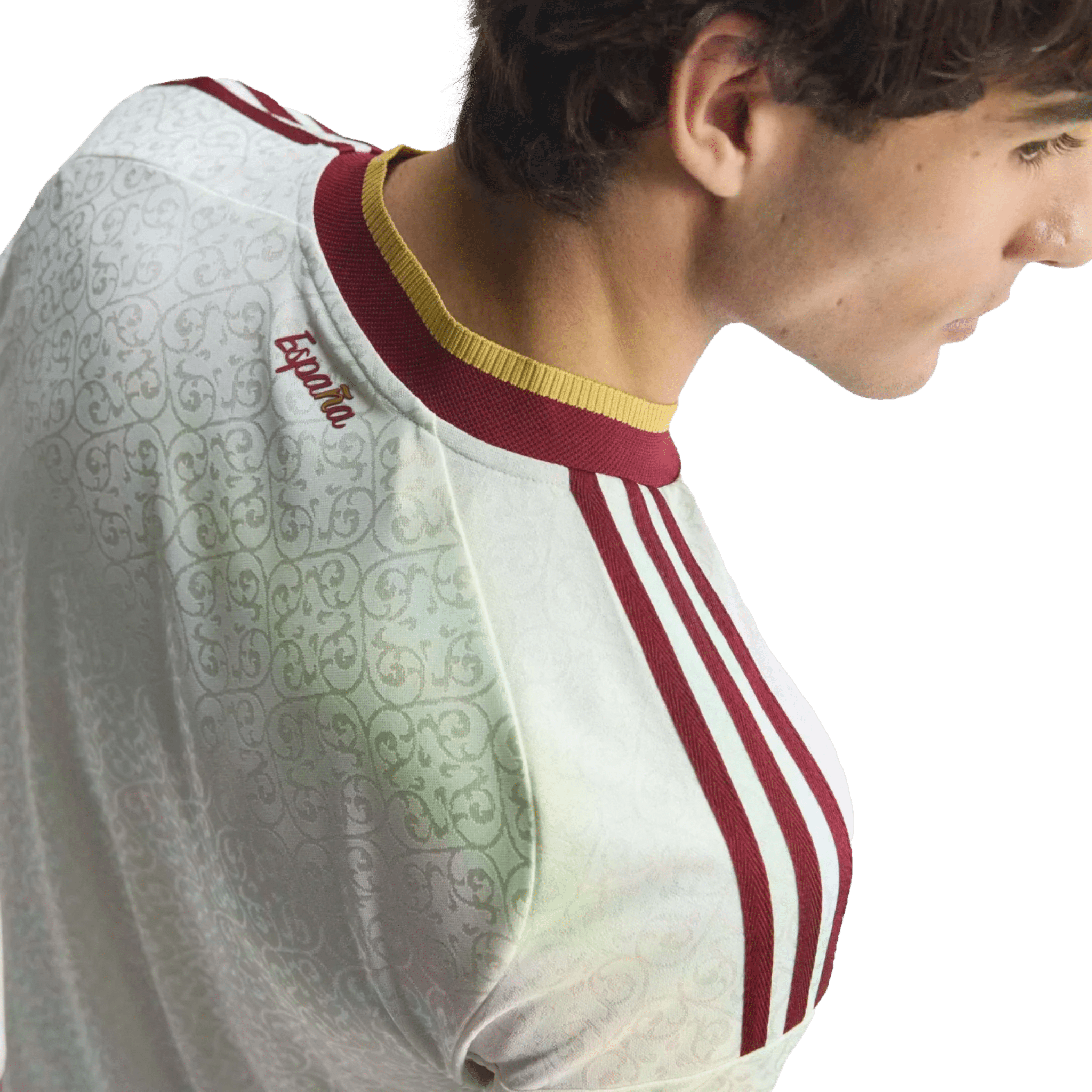 adidas Men's Spain Authentic Rodrigo Away Jersey 2026 (White)