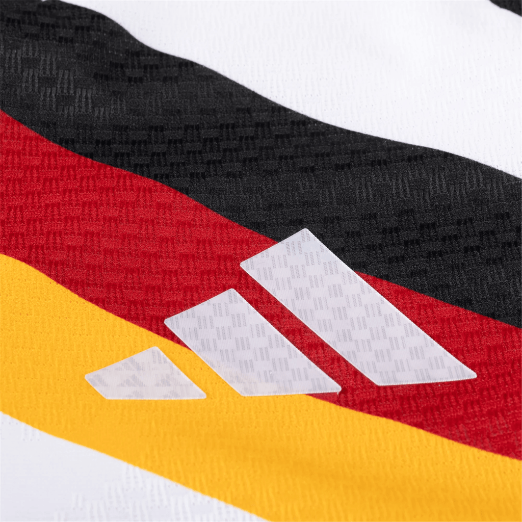 adidas Men's Burkardt Germany Authentic Home World Cup Jersey 2026 (White/Black)