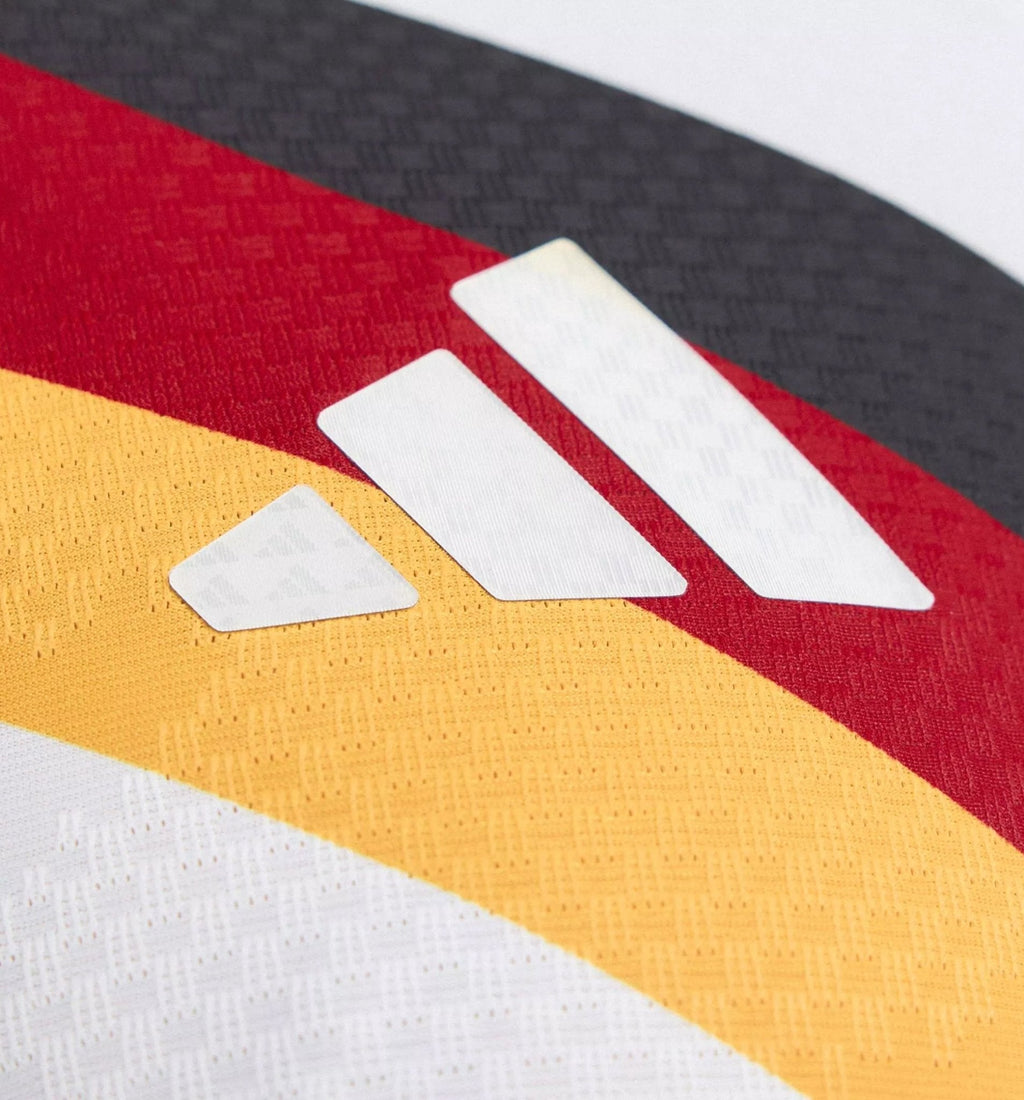 adidas Men's Baumann Germany Authentic Home World Cup Jersey 2026 (White/Black)