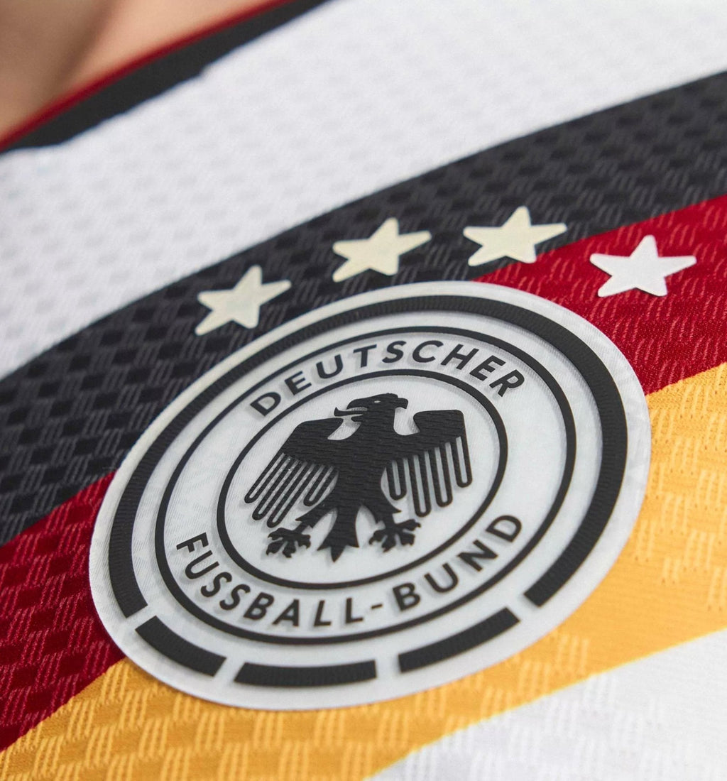 adidas Men's Fullkrug Germany Authentic Home World Cup Jersey 2026 (White/Black)