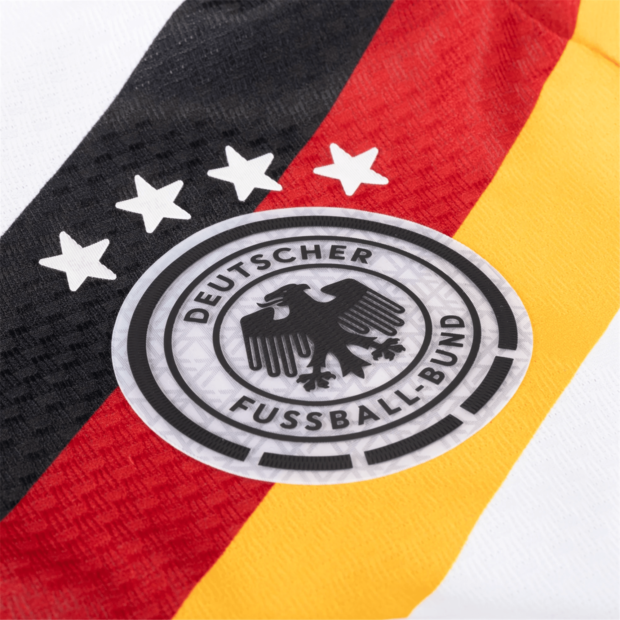 adidas Men's Schlotterbeck Germany Authentic Home World Cup Jersey 2026 (White/Black)