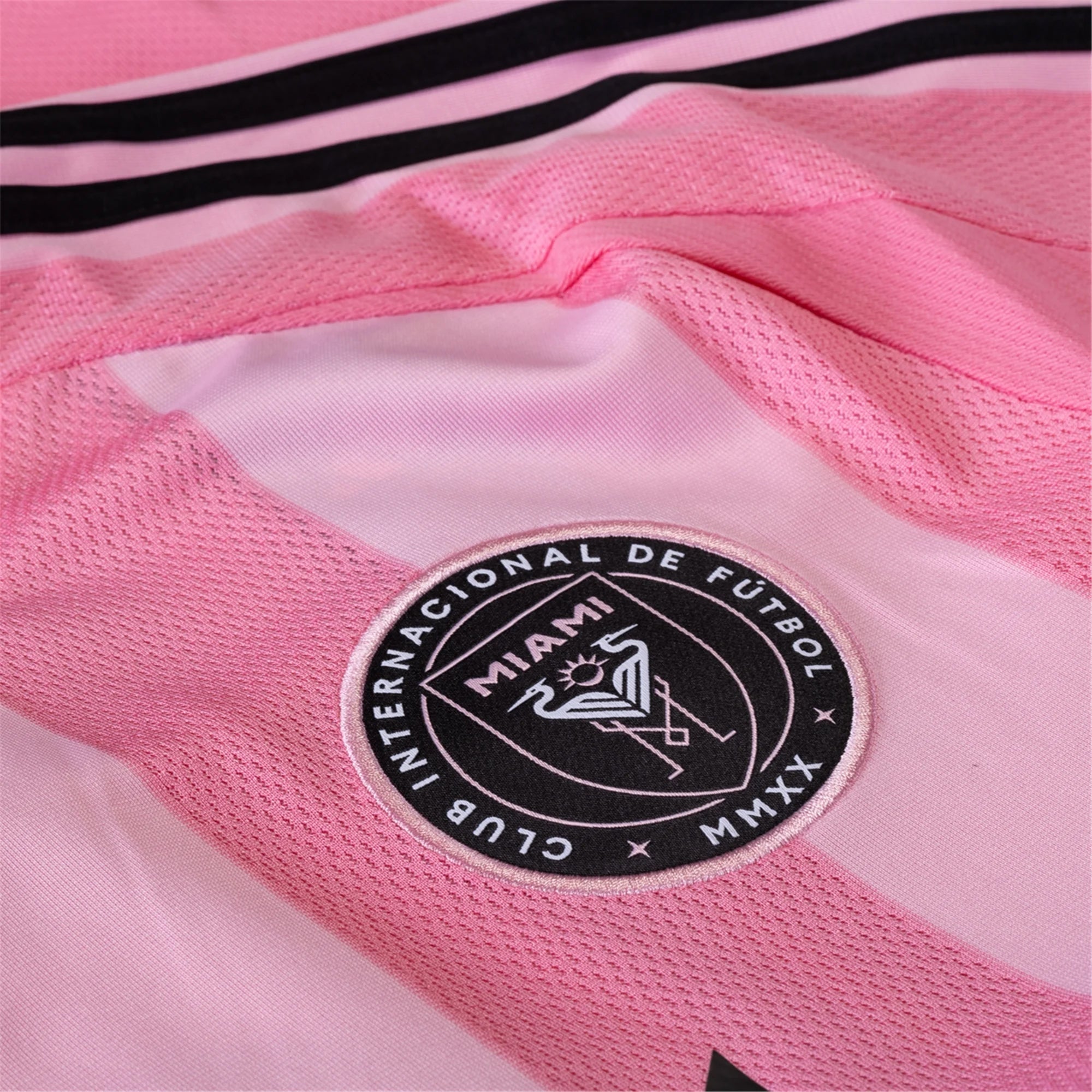 adidas Lionel Messi Inter Miami CF Authentic Home Jersey 25/26 w/ MLS Patches + Sponsor (Easy Pink)