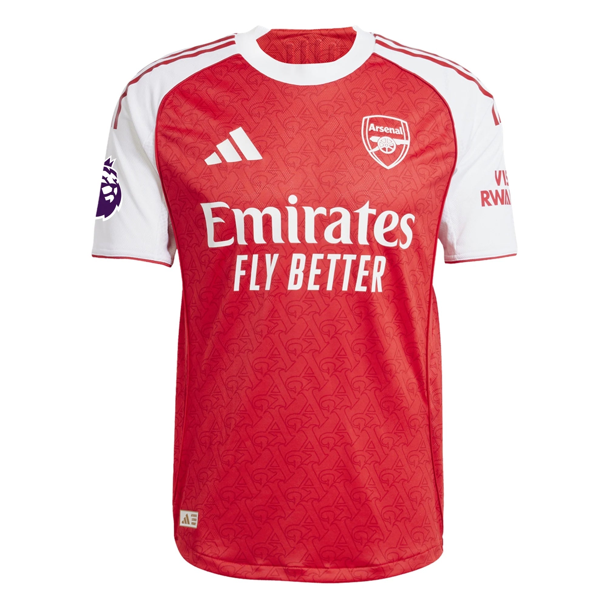 adidas Albert Lokonga Arsenal FC Authentic Home Jersey 25/26 w/ EPL Patch (Better Scarlet/White