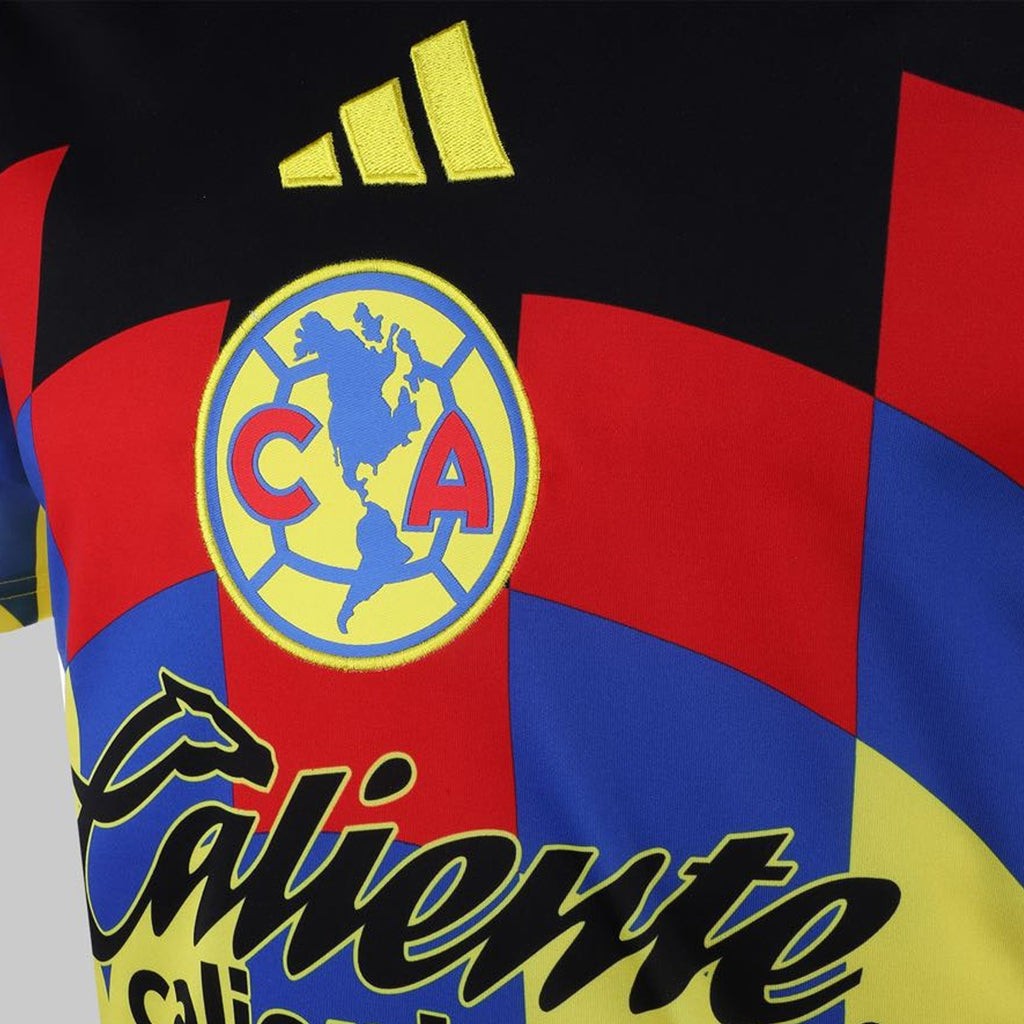 adidas Men's Club America Home Jersey 25/26 (Yellow)