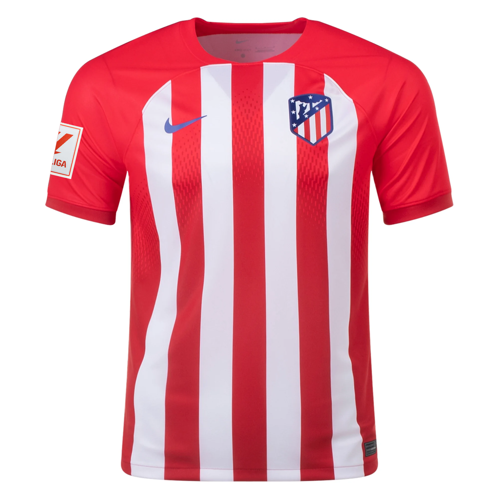 Nike Atletico Madrid Stefan Savić Home Jersey w/ La Liga Patch 23/24 (Sport Red/Global Red)