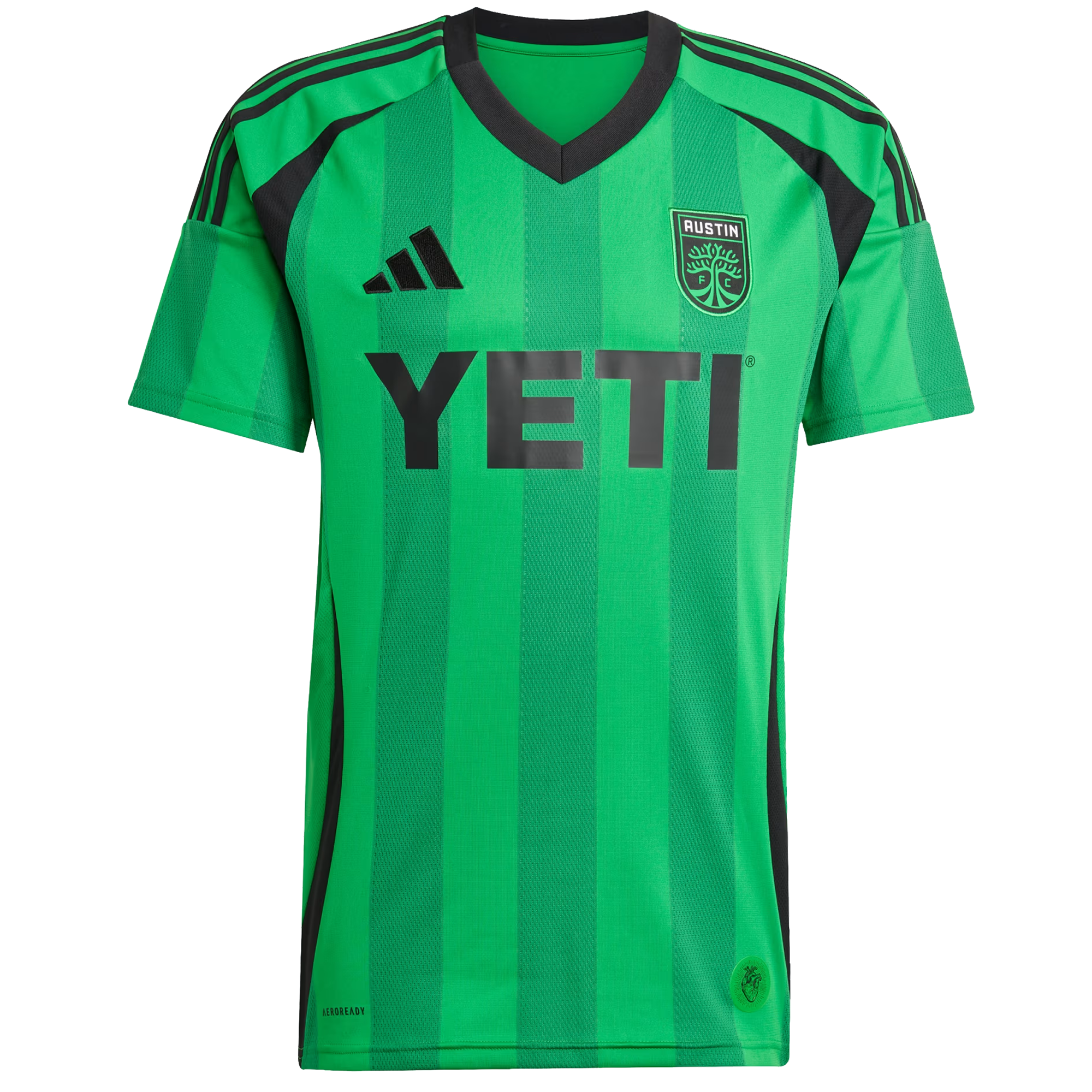 adidas Austin FC Micah Burton Home Jersey 25/26 (Real Green)