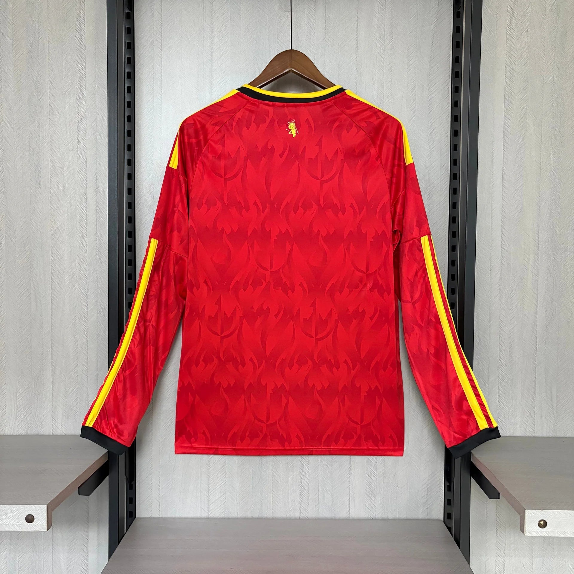 Belgium Long Sleeve Home Soccer Jersey World Cup 2026