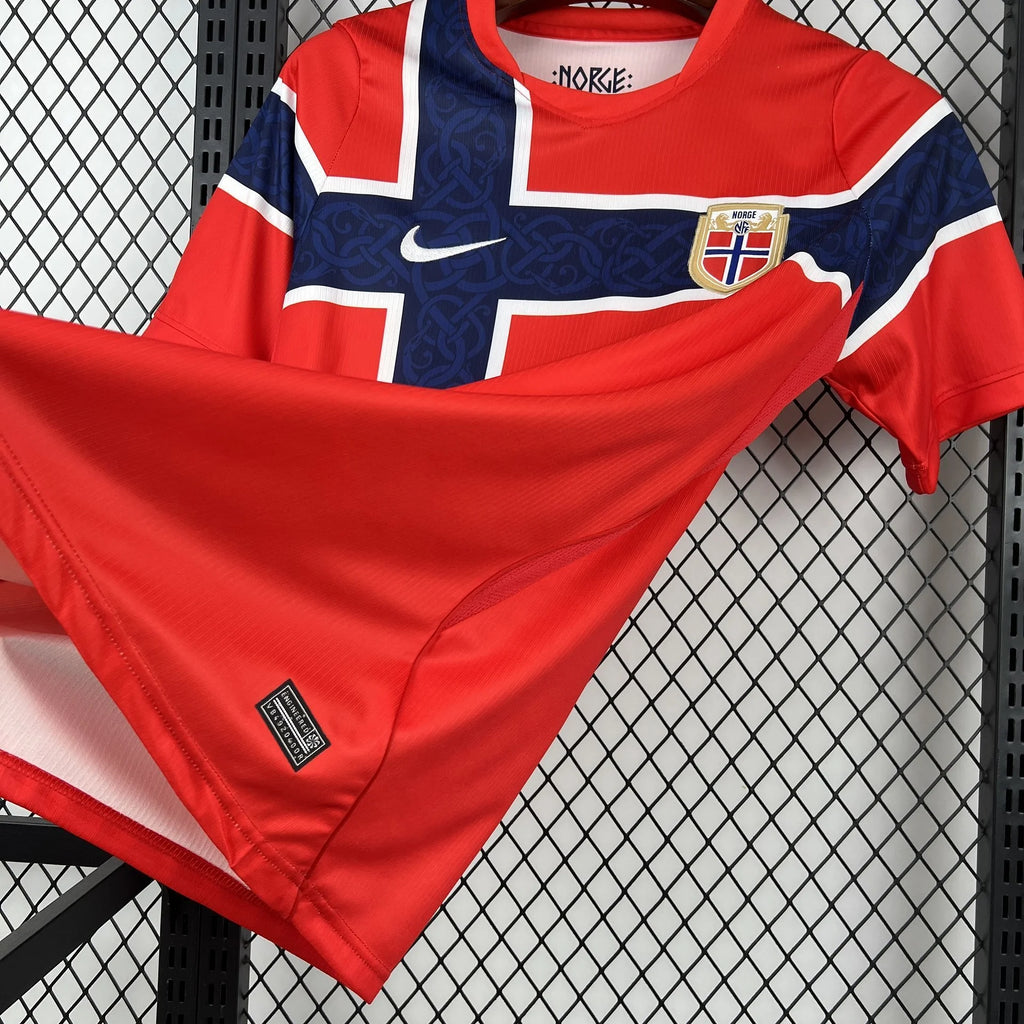Norway Home Soccer Jersey World Cup 2026