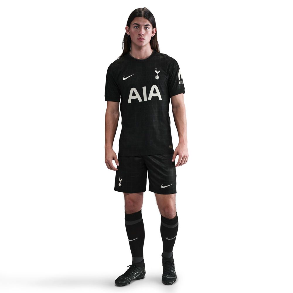 Nike Kulusevski Tottenham Hotspur Authentic Away Jersey 25/26 w/ EPL Patch (Black/Iron)
