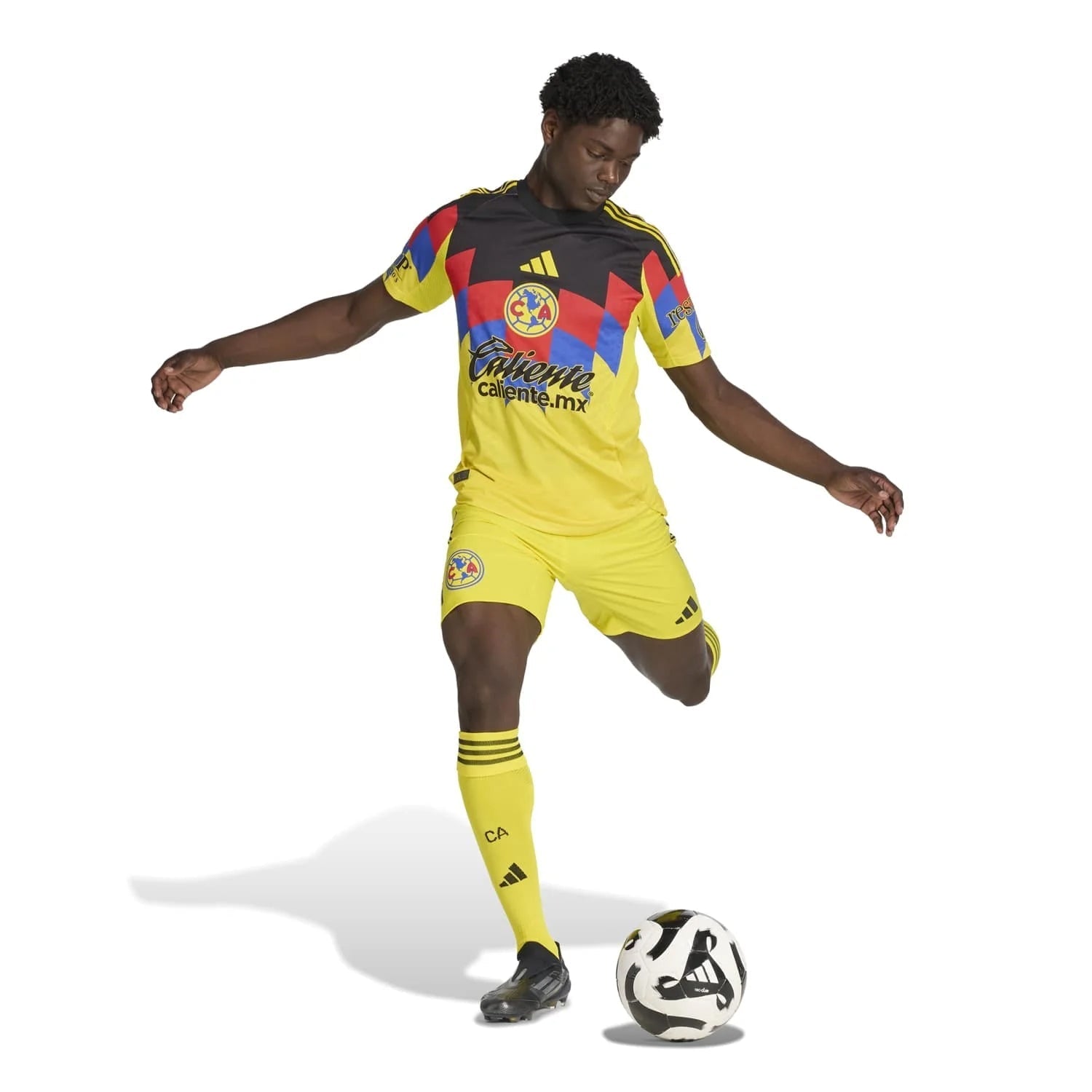 adidas R. Sanchez Men's Club America 25/26 Authentic Home Jersey (Yellow)