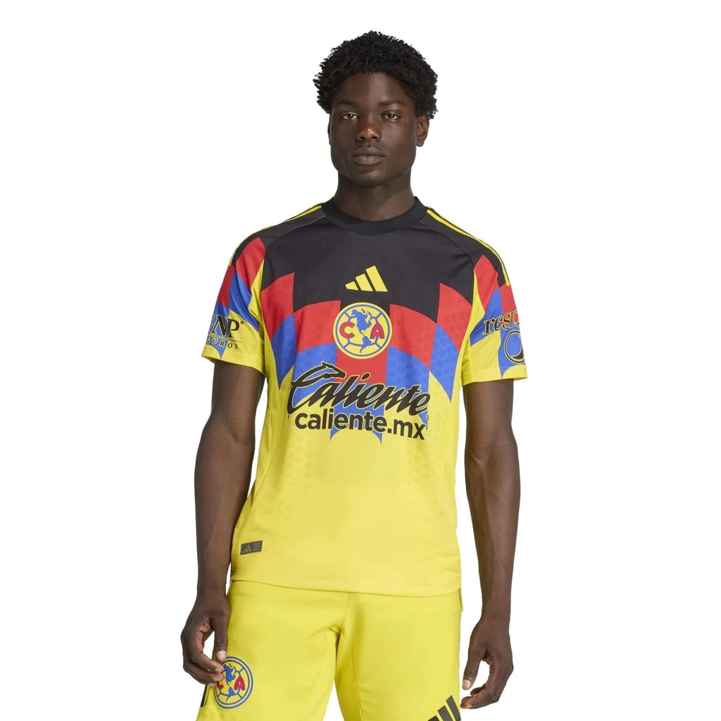 adidas R. Sanchez Men's Club America 25/26 Authentic Home Jersey (Yellow)
