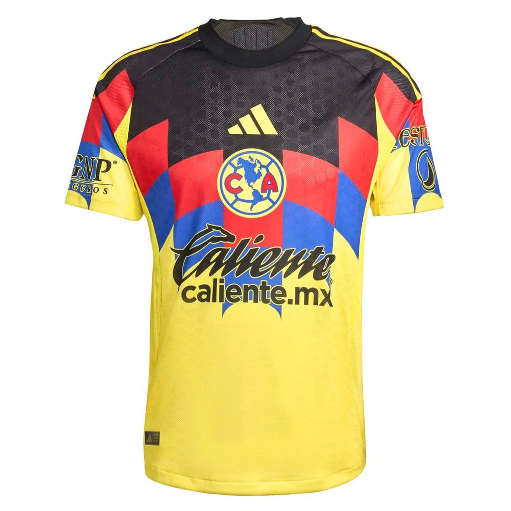 adidas Javairo Men's Club America 25/26 Authentic Home Jersey (Yellow)