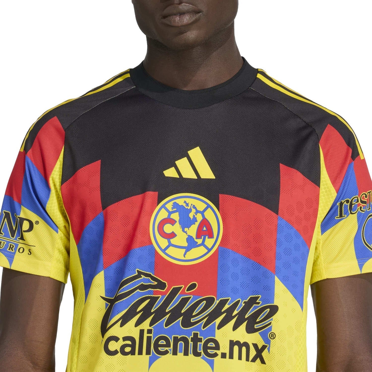 adidas Araujo Men's Club America 25/26 Authentic Home Jersey (Yellow)