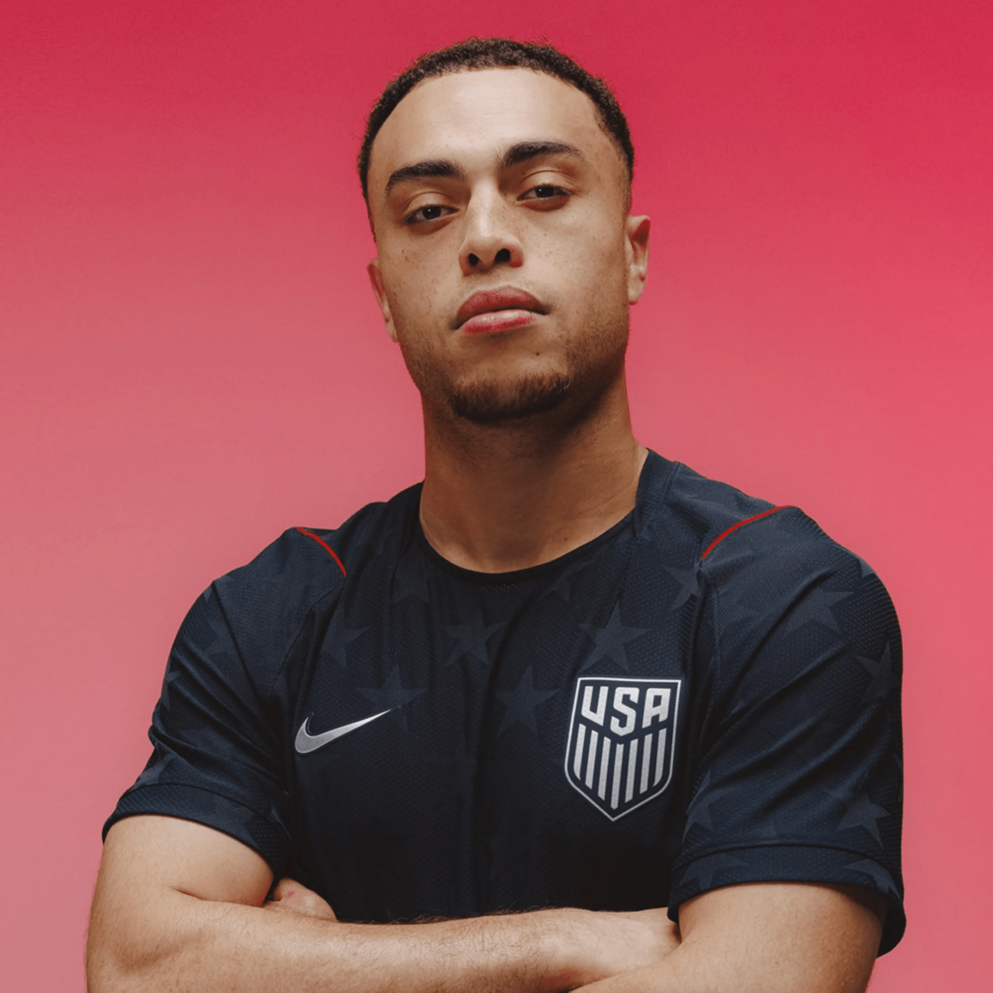 Nike Men's Cardoso United States Match Authentic Away Jersey 2026 (Dark Obsidian/Pure Platinum)