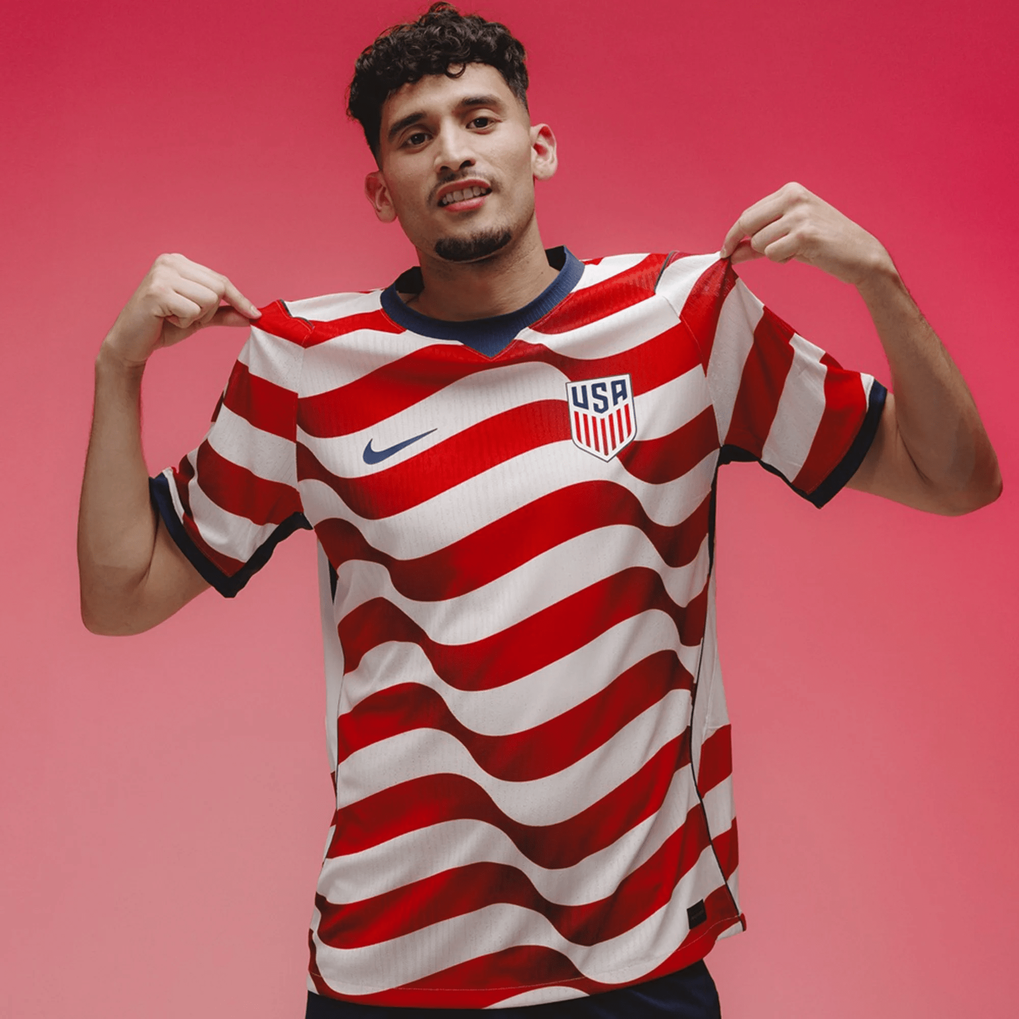 Nike Mens Cardoso United States Match Authentic Home Jersey 2026 (Sail/Midnight Navy)