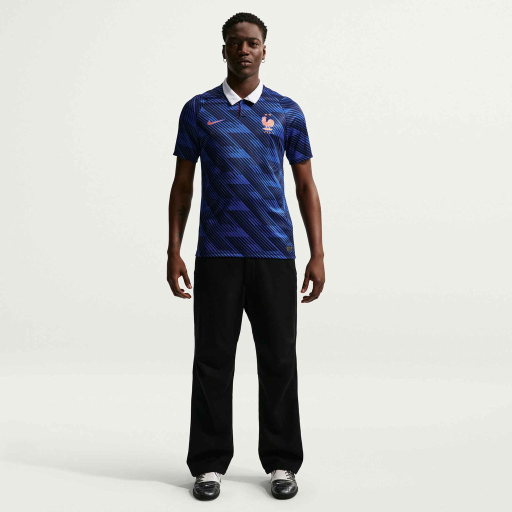 Nike Men's France Aurélien Tchouaméni Home Stadium Jersey 2026 (Game Royal/Metallic Copper)