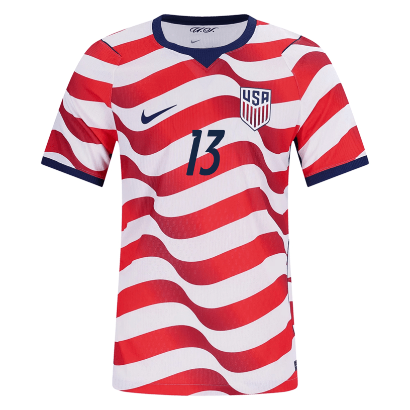 Nike Mens M. Robinson United States Match Authentic Home Jersey 2026 (Sail/Midnight Navy)