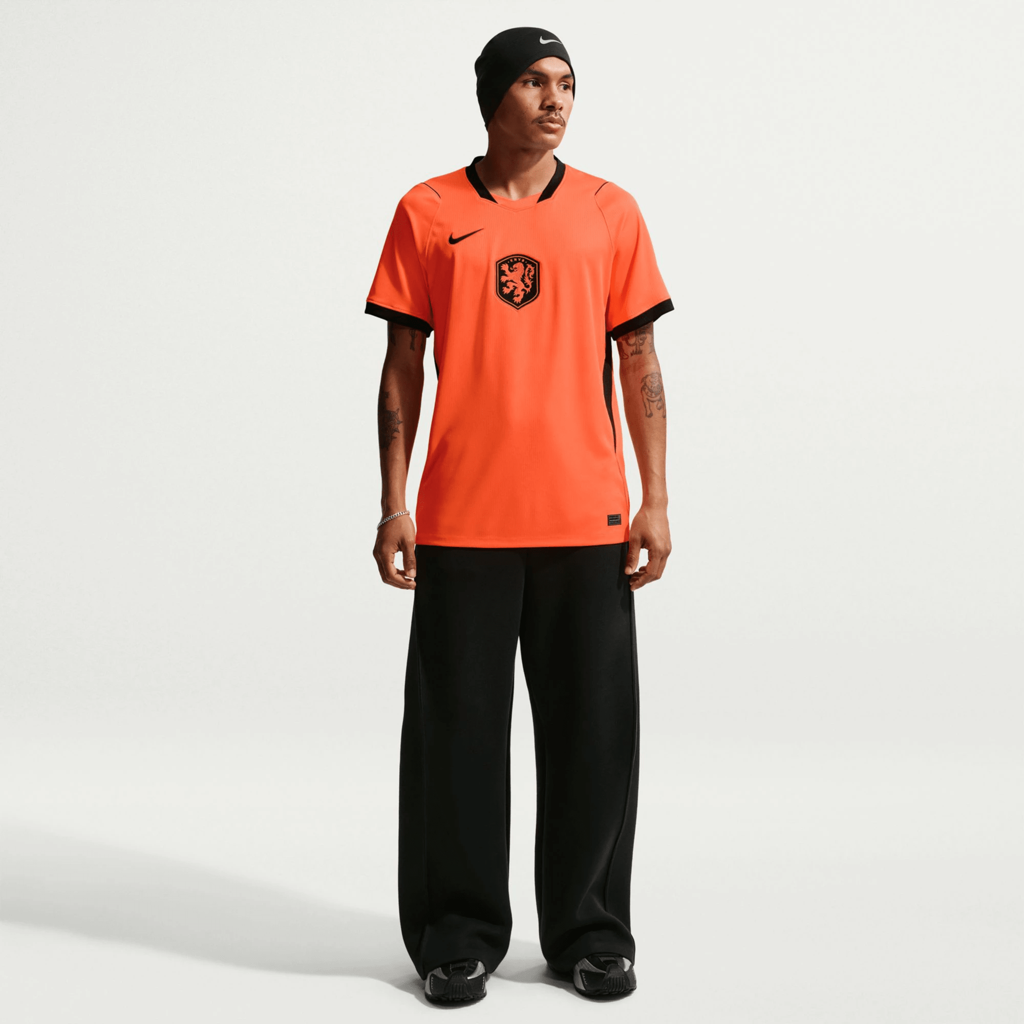 Nike Netherlands Memhpis Depay Home Jersey 2026 (Hyper Crimson/Black)