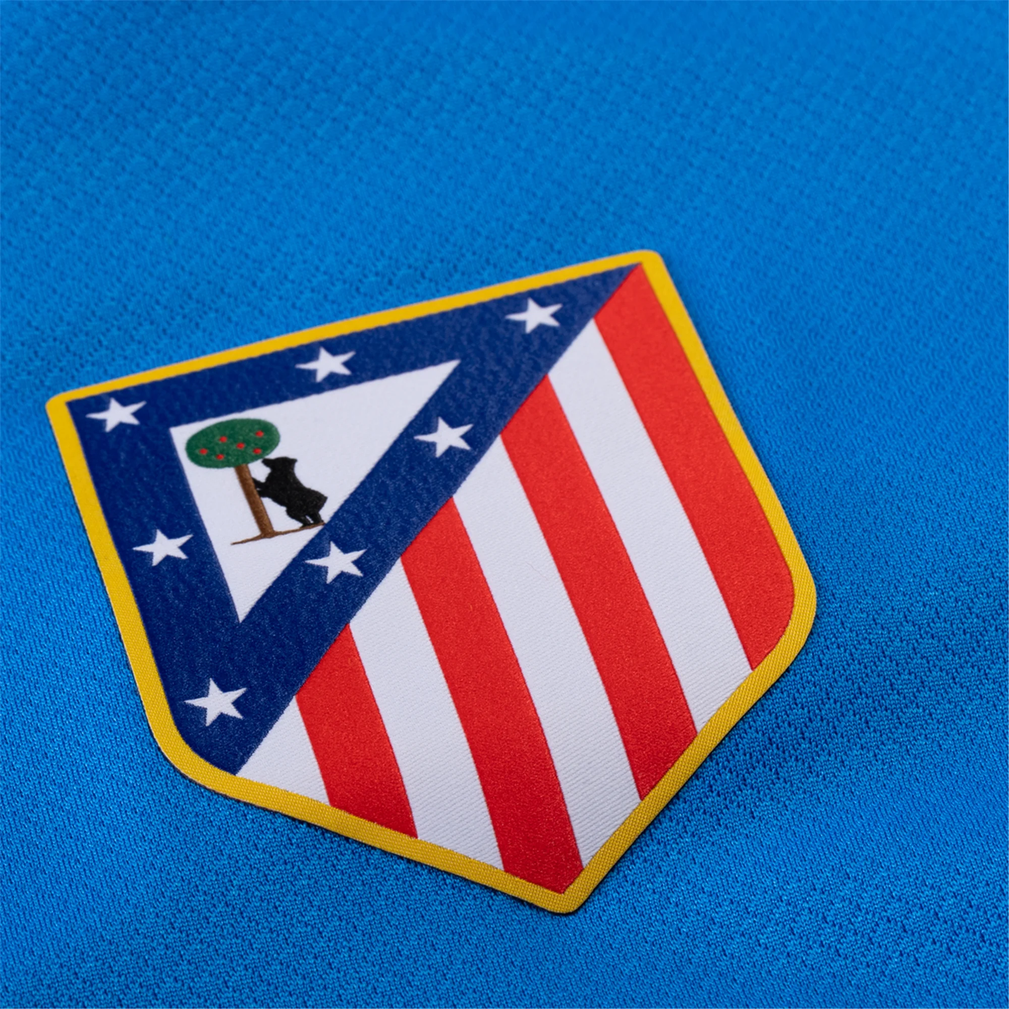 Nike Men's Atletico Madrid Marc Pubill T90 Third Jersey La Liga Patch 25/26 (Photo Blue/Sport Red)